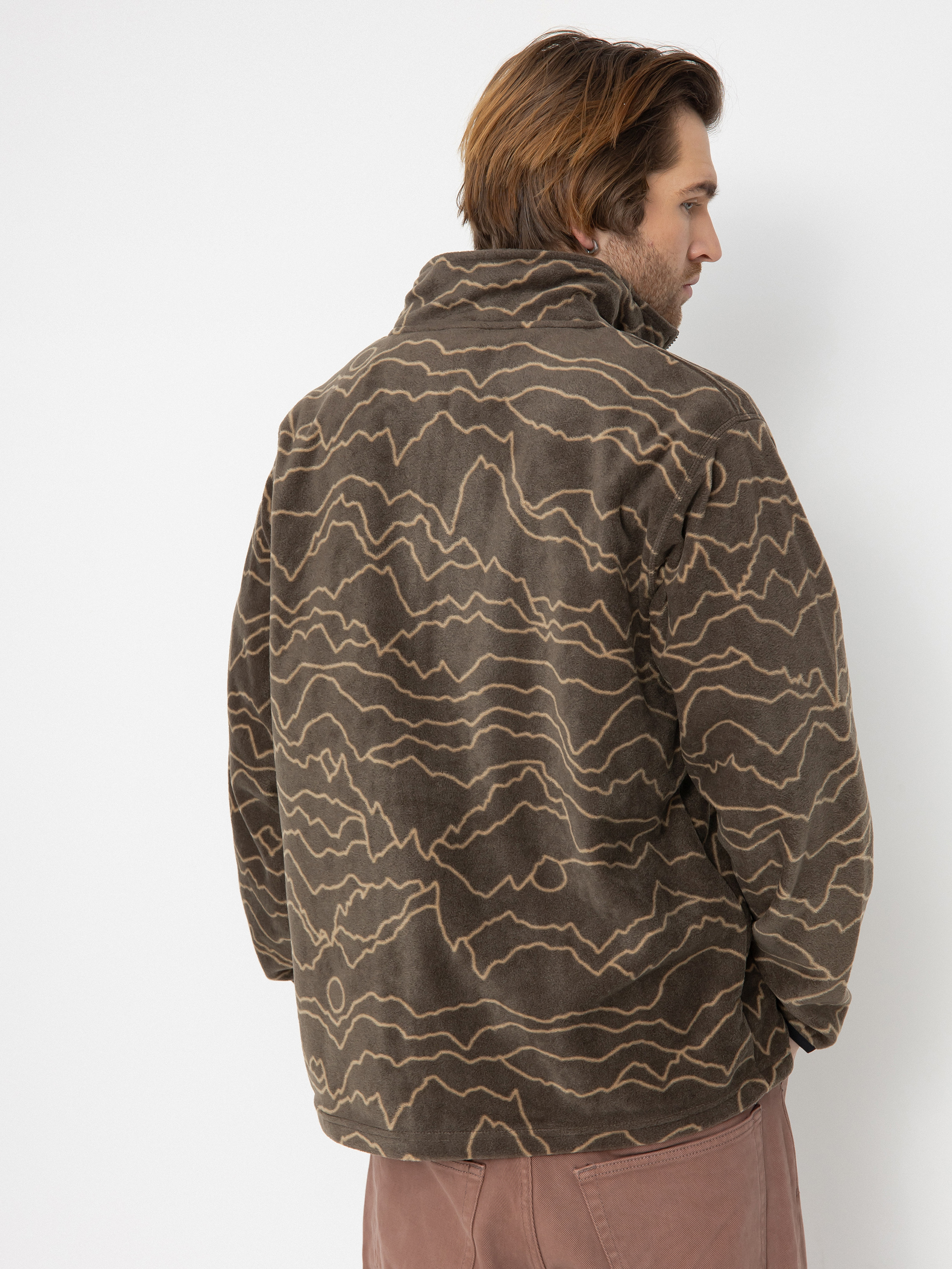 Herren Rip Curl Fleece Jacke Fun Times (rock)