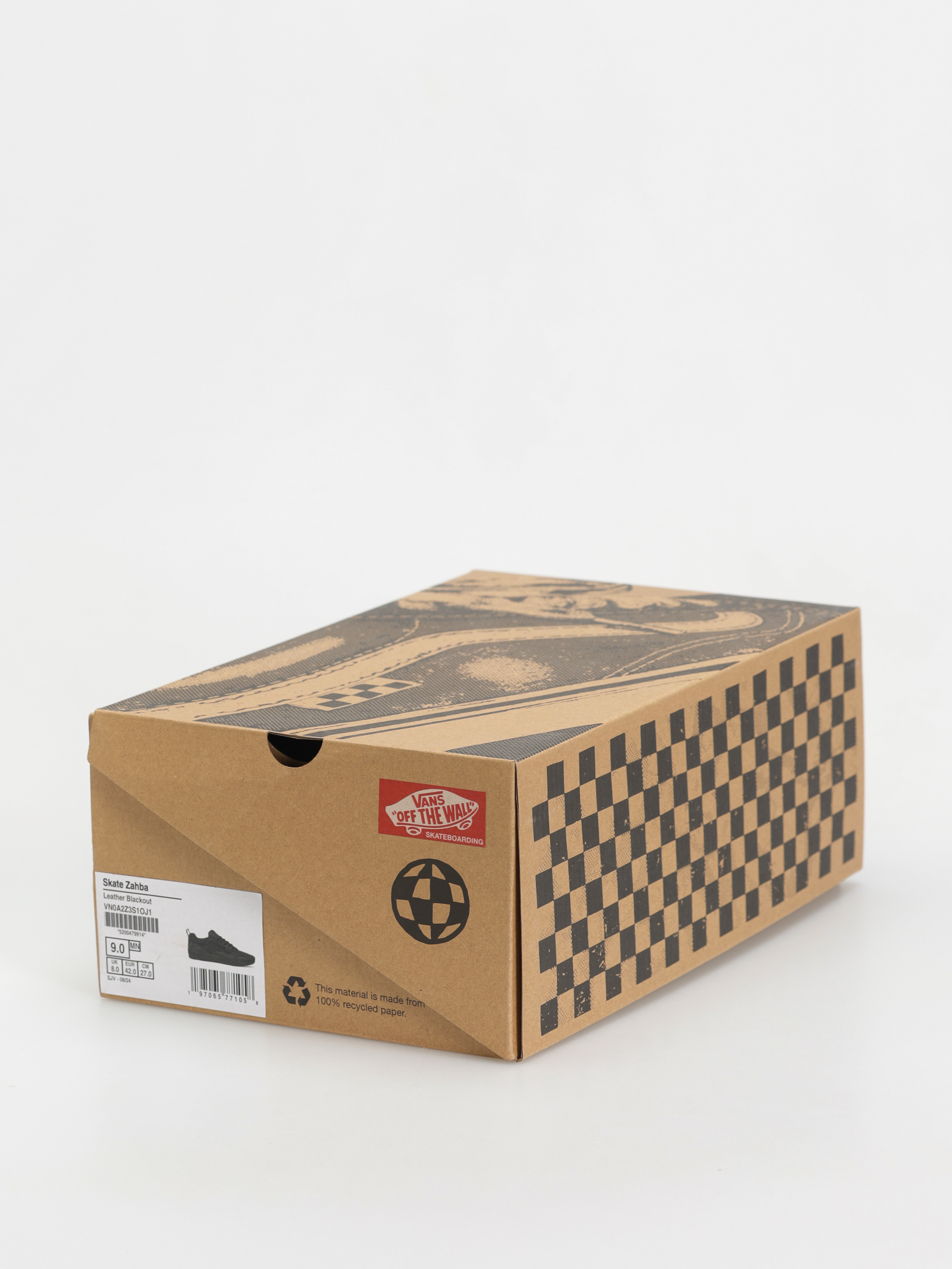 Vans Skate Zahba Shoes (leather blackout)