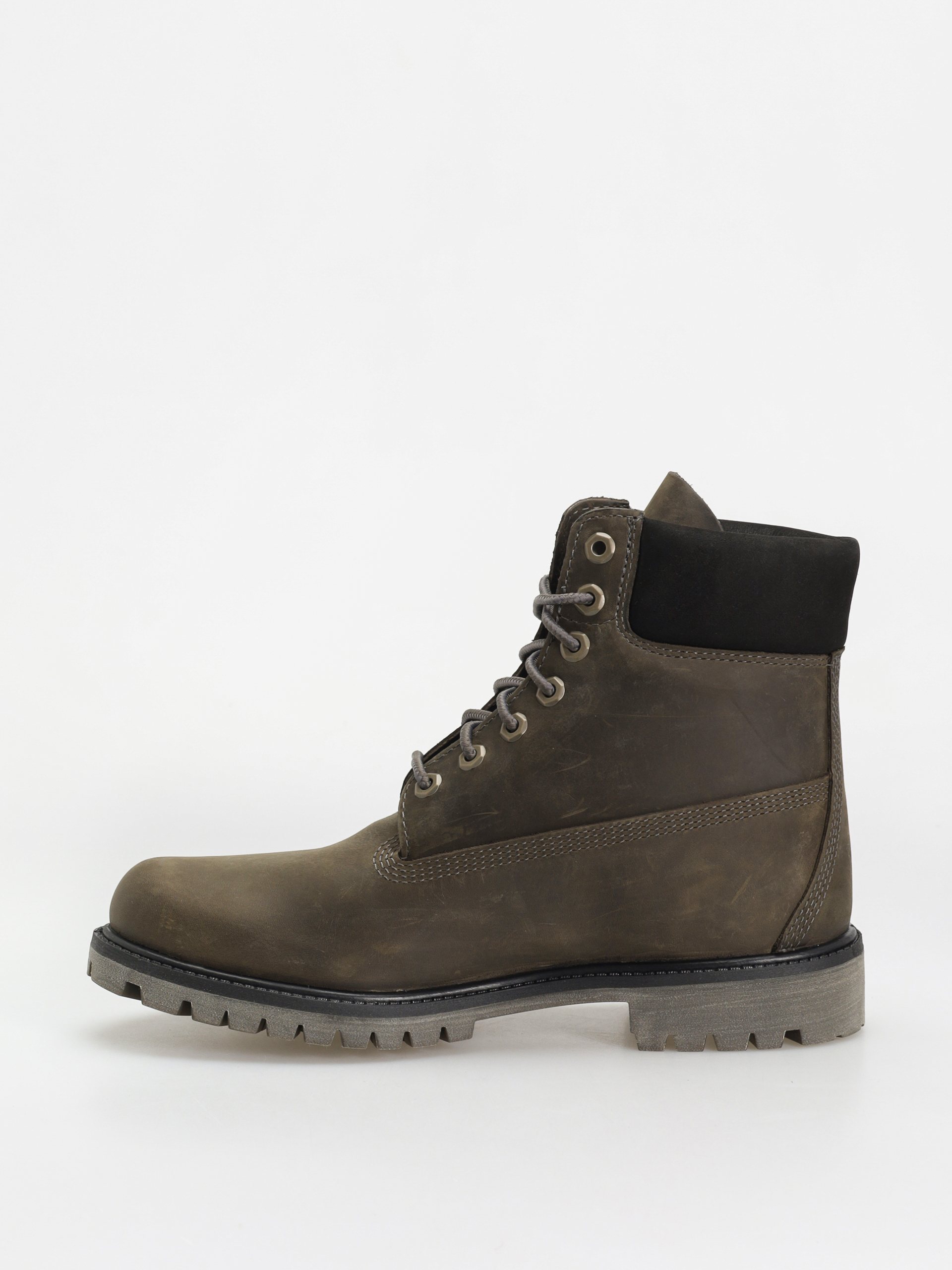 Timberland Premium 6 In Lace Winterschuhe (medium grey full grain)