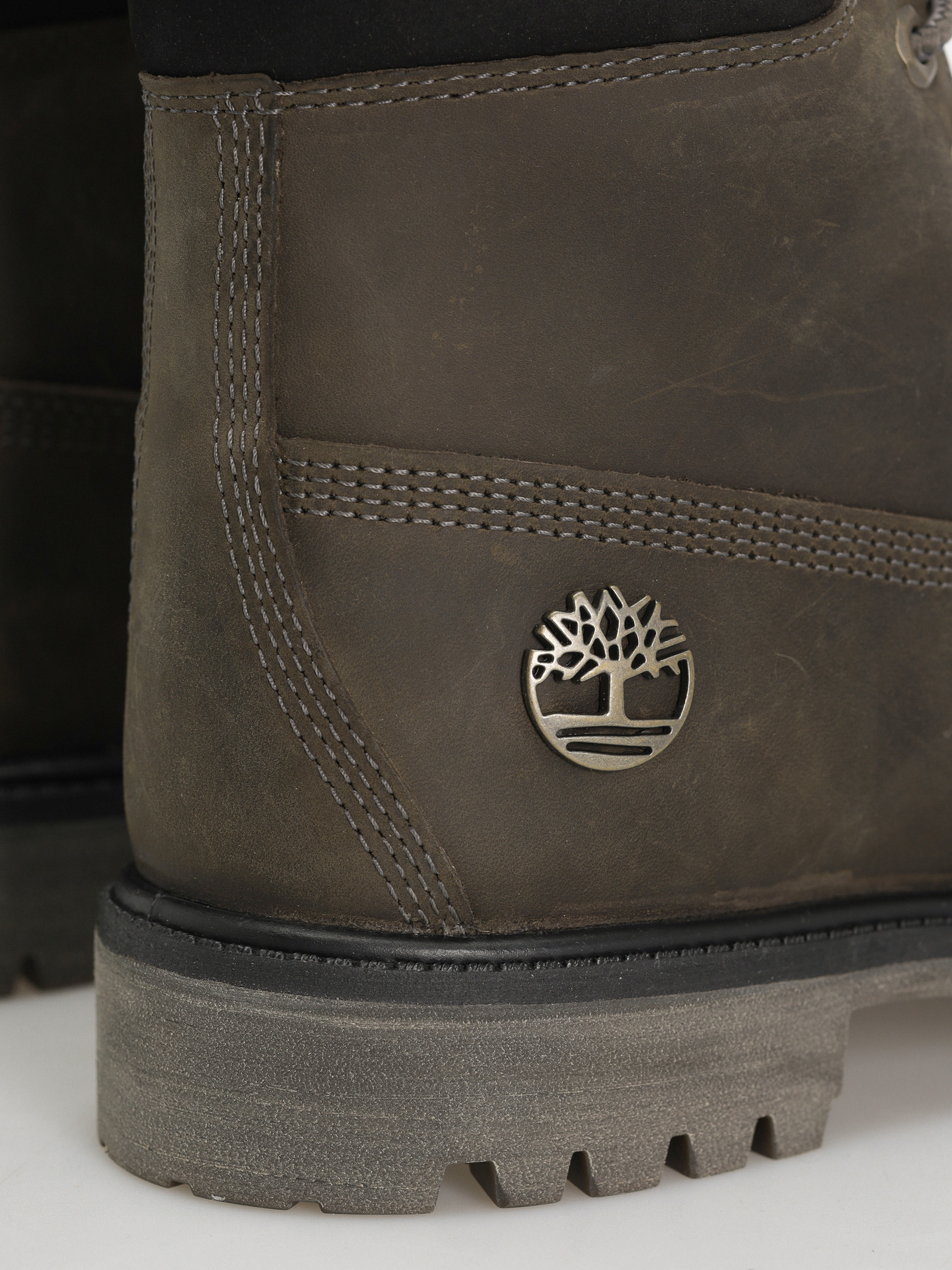 Timberland Premium 6 In Lace Winterschuhe (medium grey full grain)