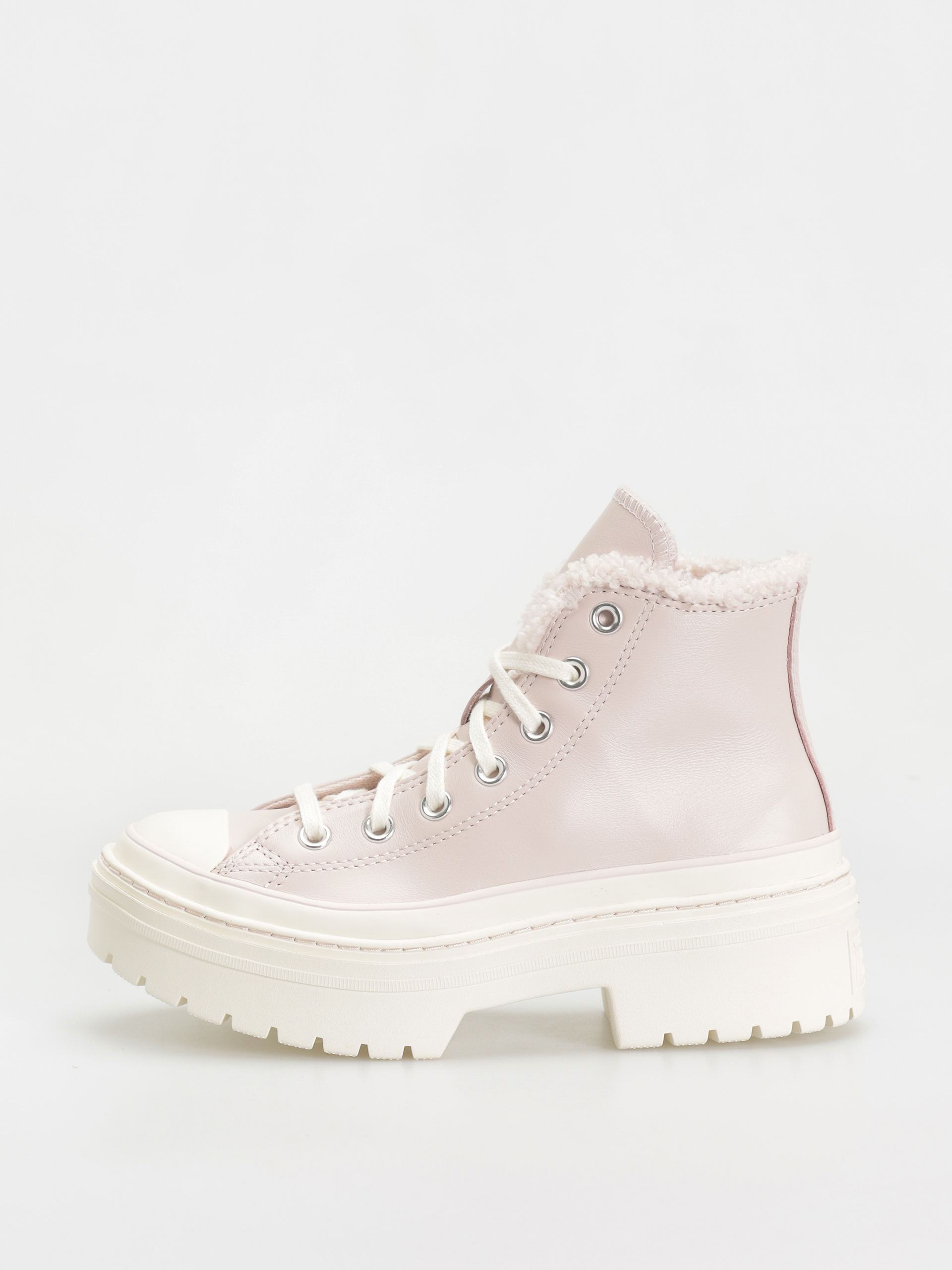 Converse Shoes Chuck Taylor All Star Lugged Heel Sherpa Wmn (blush hush/egret/egret)