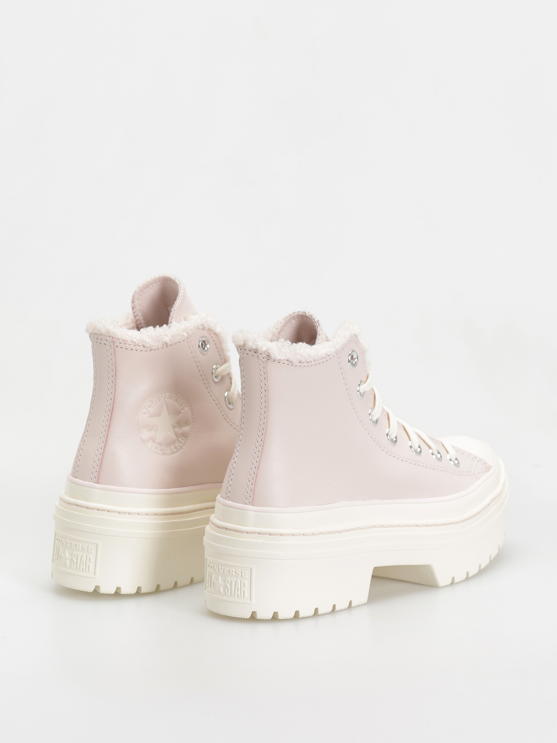 Converse Shoes Chuck Taylor All Star Lugged Heel Sherpa Wmn (blush hush/egret/egret)