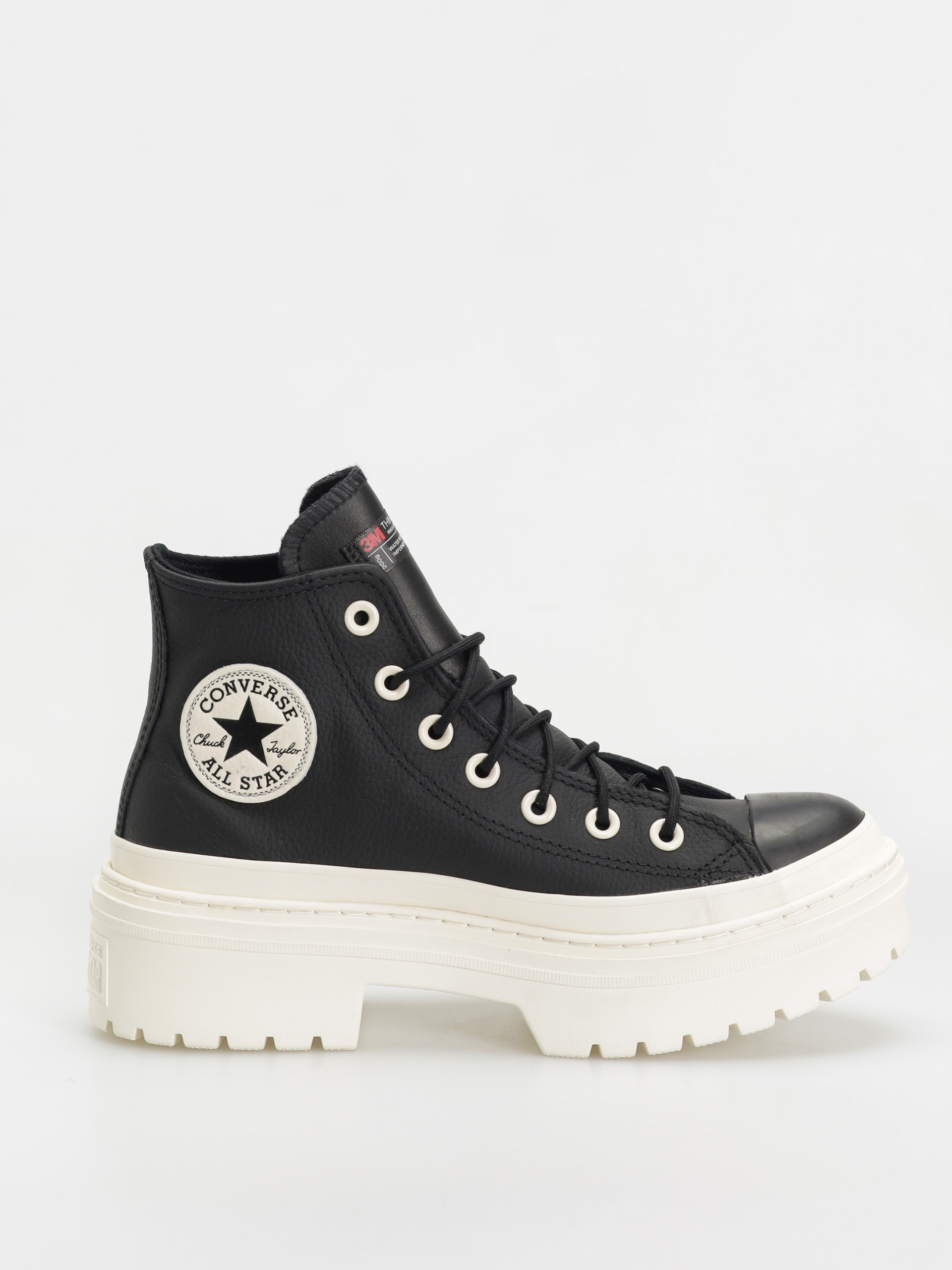 Converse Schuhe Chuck Taylor All Star Lugged Heel Platform Waterproof Wmn (black/black/egret)