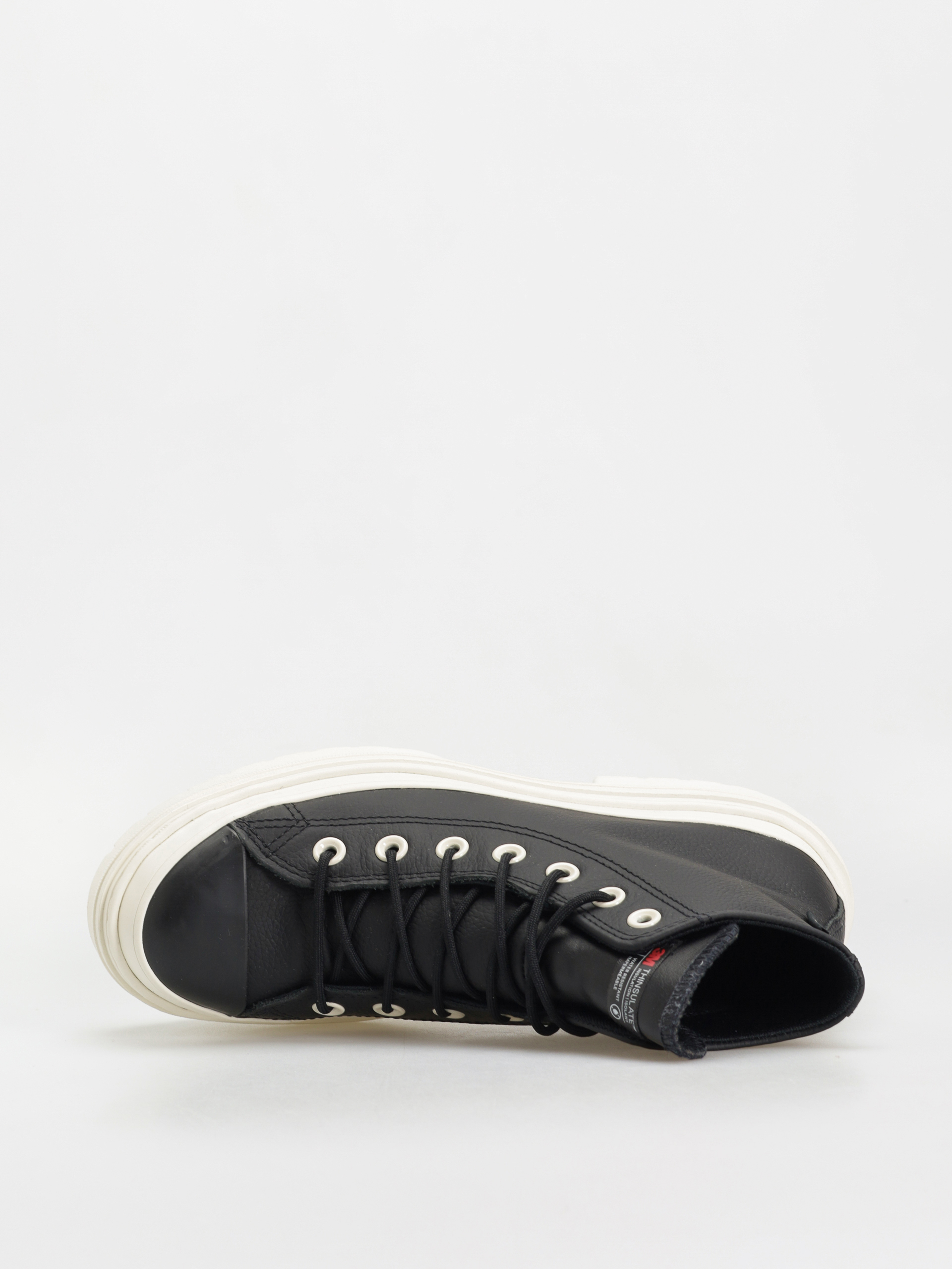 Converse Shoes Chuck Taylor All Star Lugged Heel Platform Waterproof Wmn (black/black/egret)