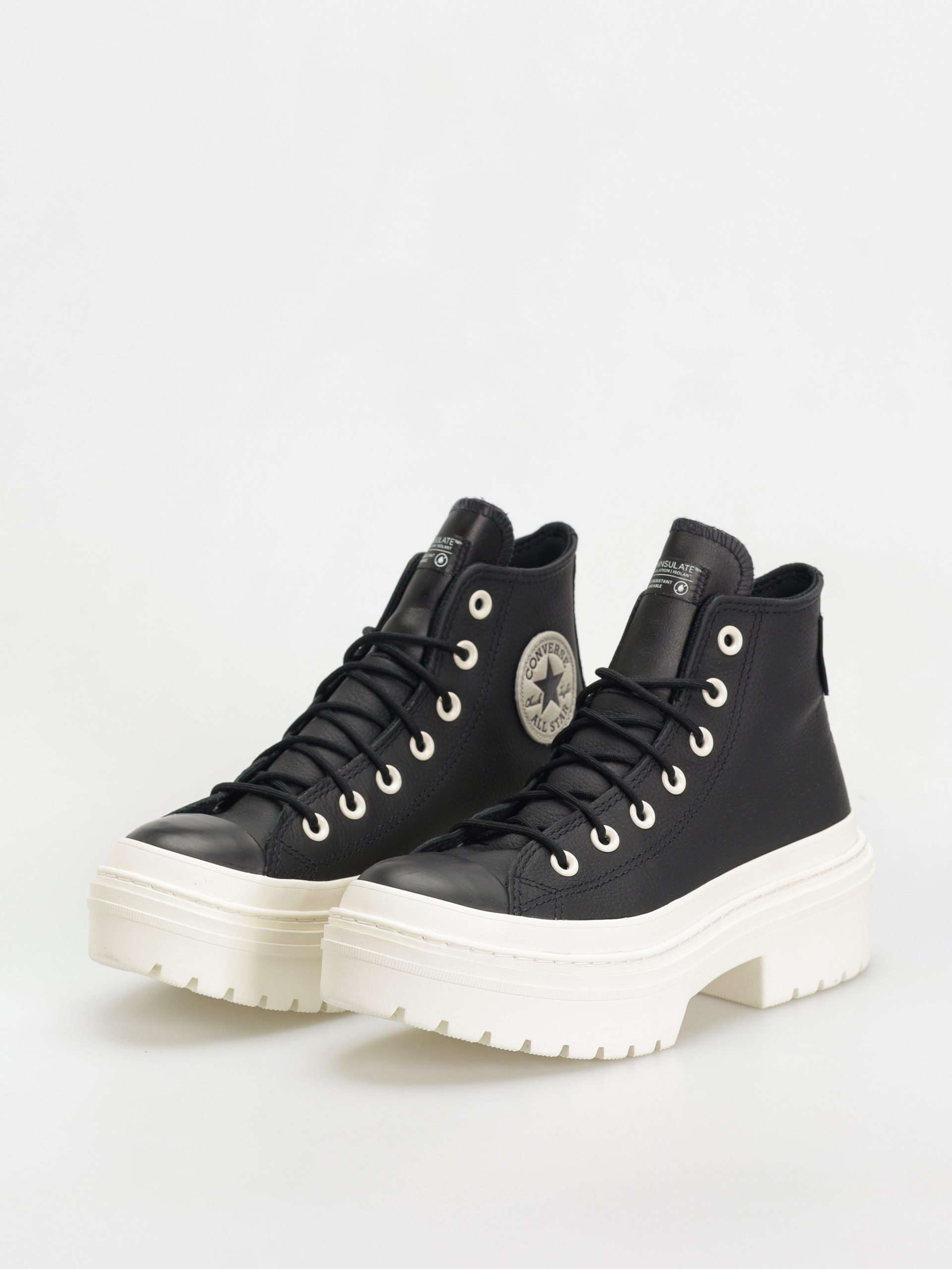 Converse Schuhe Chuck Taylor All Star Lugged Heel Platform Waterproof Wmn (black/black/egret)