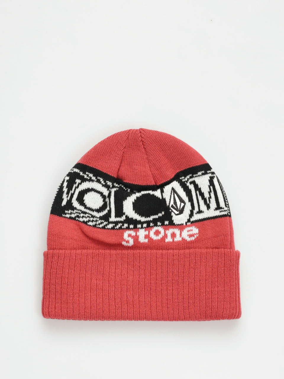 Volcom Lib Stone Legacy Beanie (ribbon red)