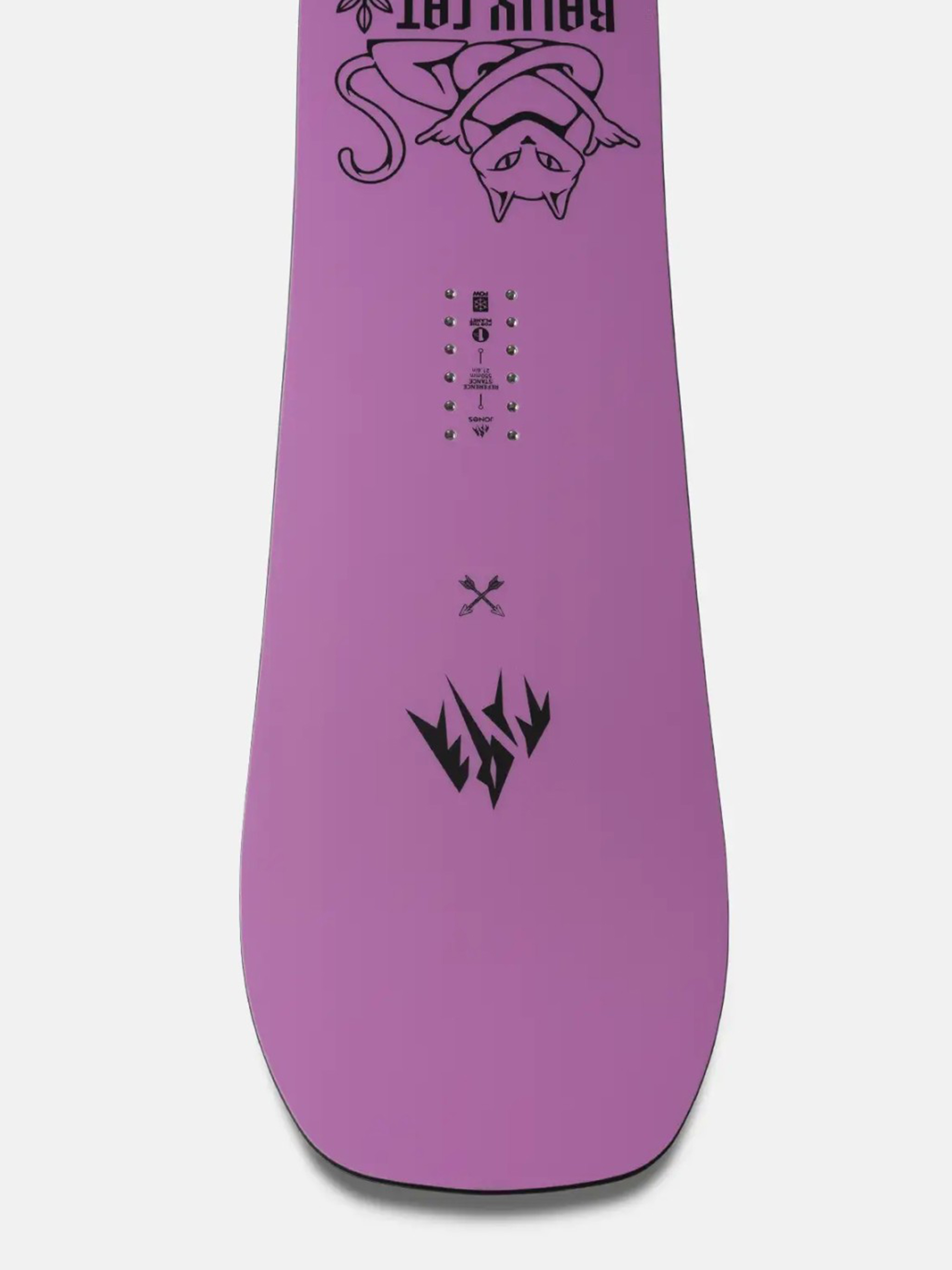 Womens Jones Snowboards Snowboard Rally Cat (pink/black)
