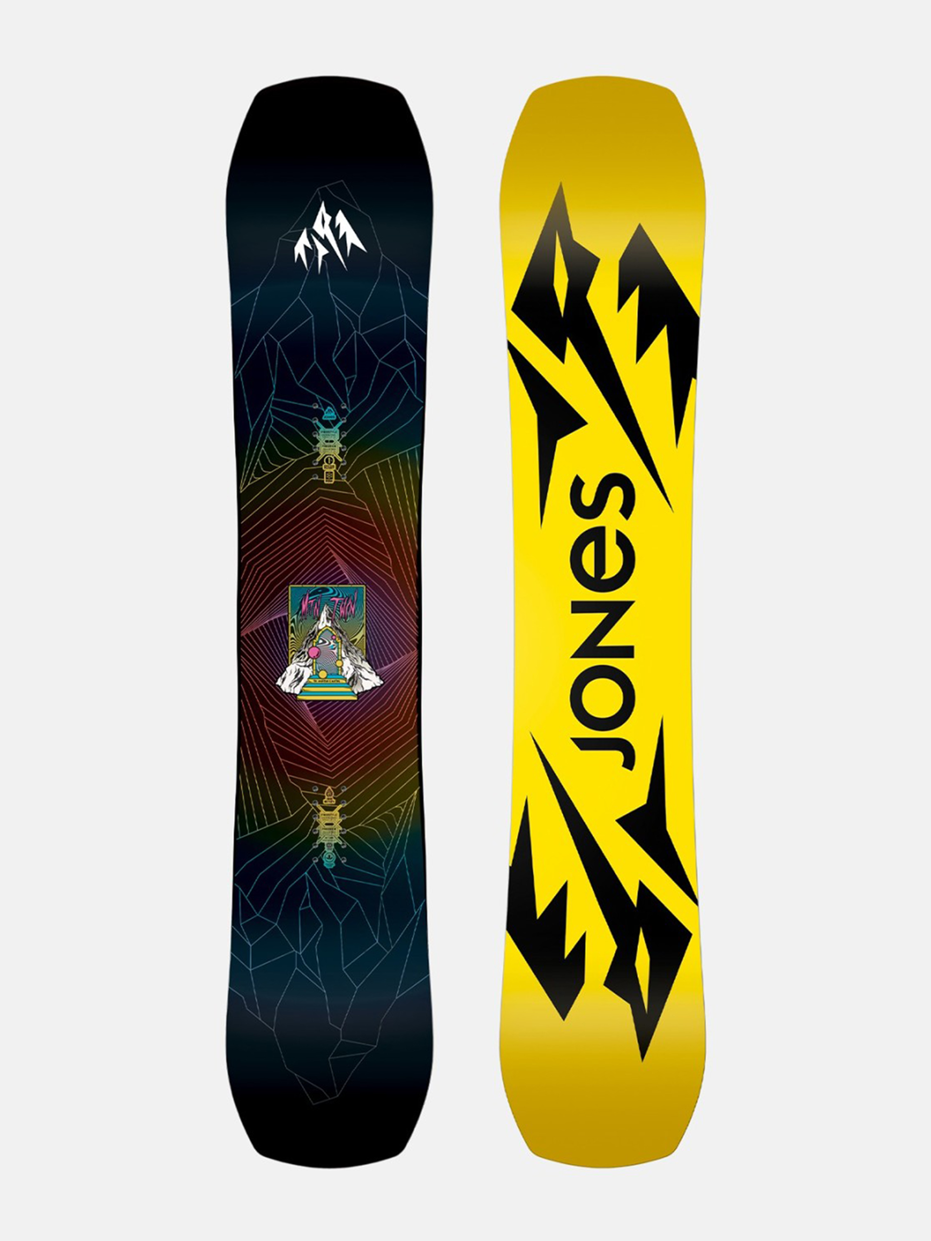 Jones Snowboards Snowboard Mountain Twin (yellow/black)