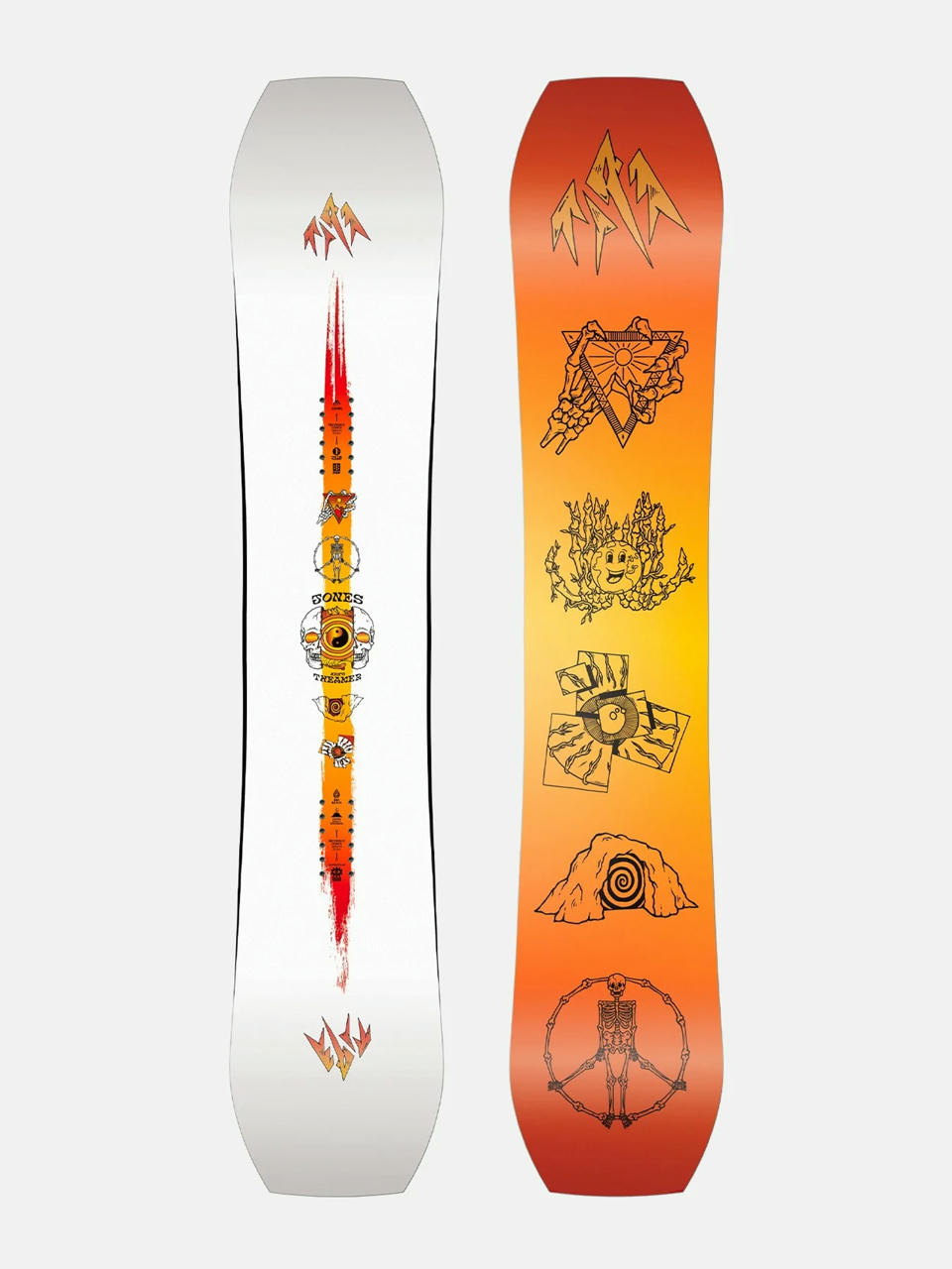 Jones Snowboards Snowboard Tweaker (orange/yellow)