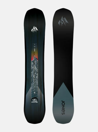 Jones Snowboards Snowboard Frontier (black/dark teal)