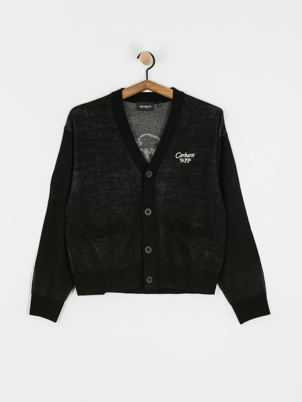 Carhartt WIP Harttbreaker Cardigan Wmn Pulli (black/wax)