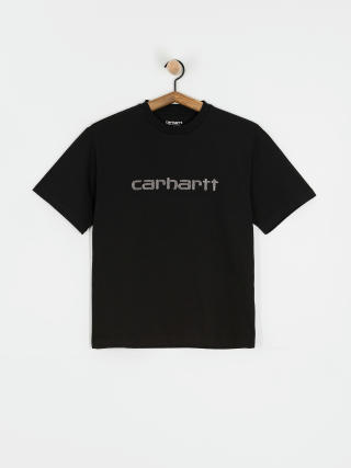 Carhartt WIP Rivet Script Wmn T-Shirt (black/silver)