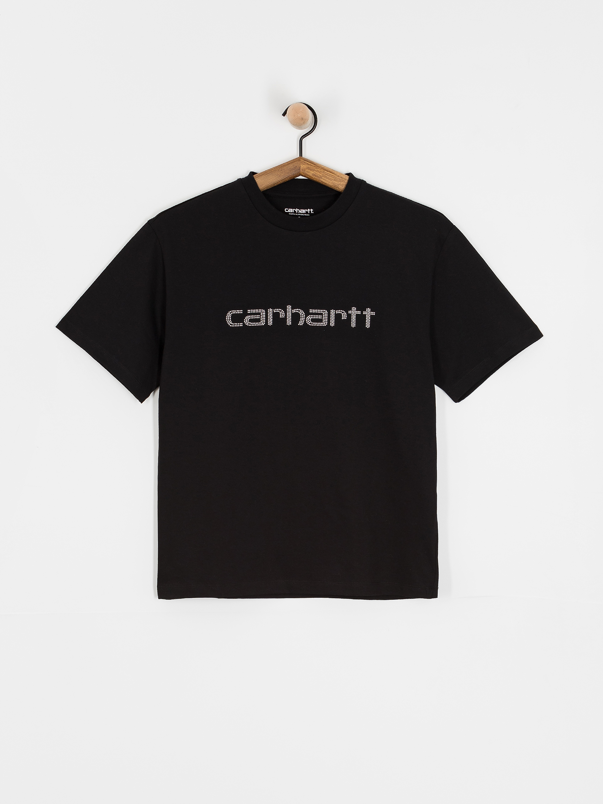 Carhartt WIP Rivet Script Wmn T-Shirt (black/silver)