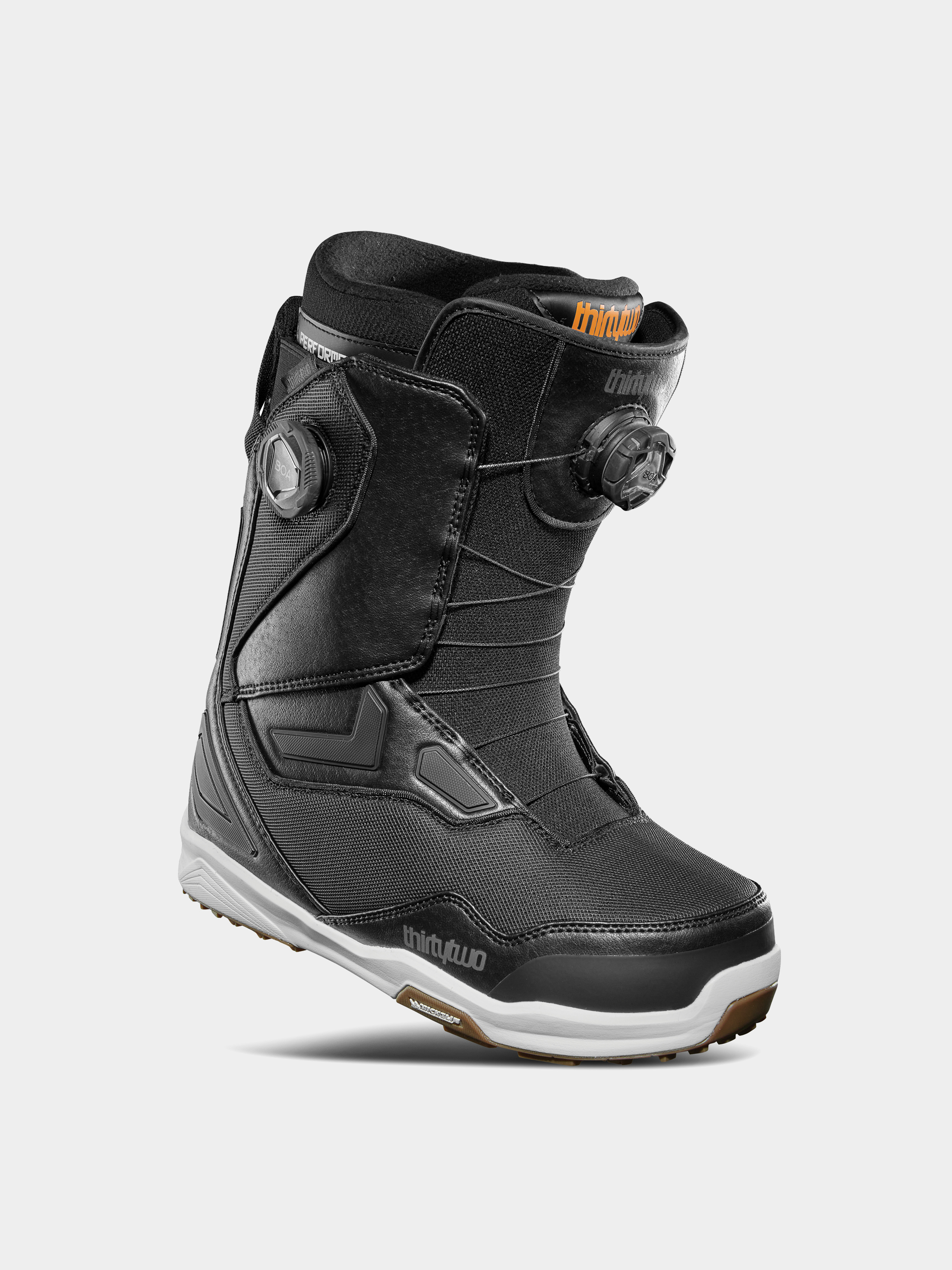 Mens ThirtyTwo Snowboard boots Tm 2 Double Boa '24 (black/white/gum)