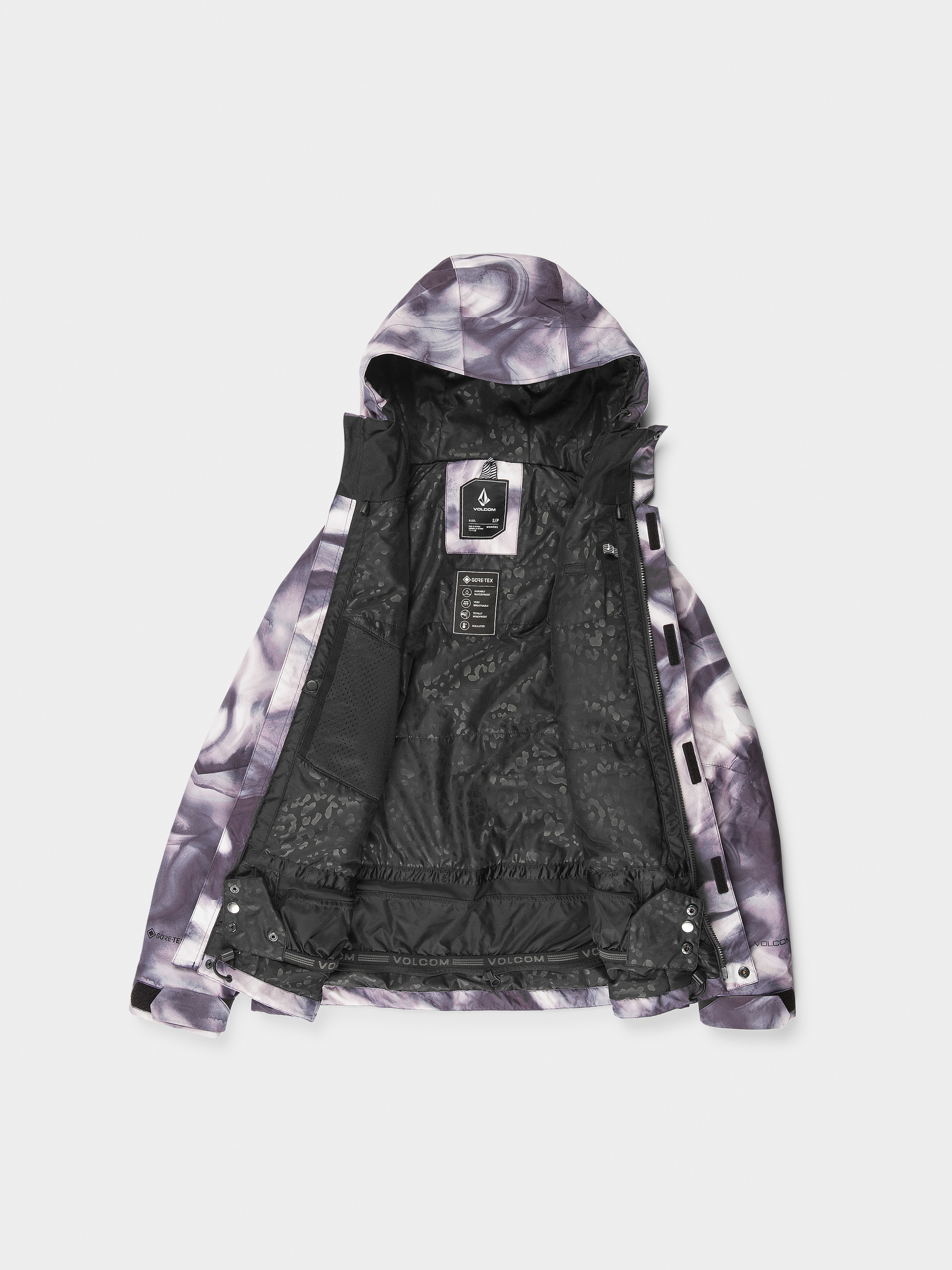 Damen Volcom Snowboard Jacke V.Co Aris Ins Gore (nirvana)