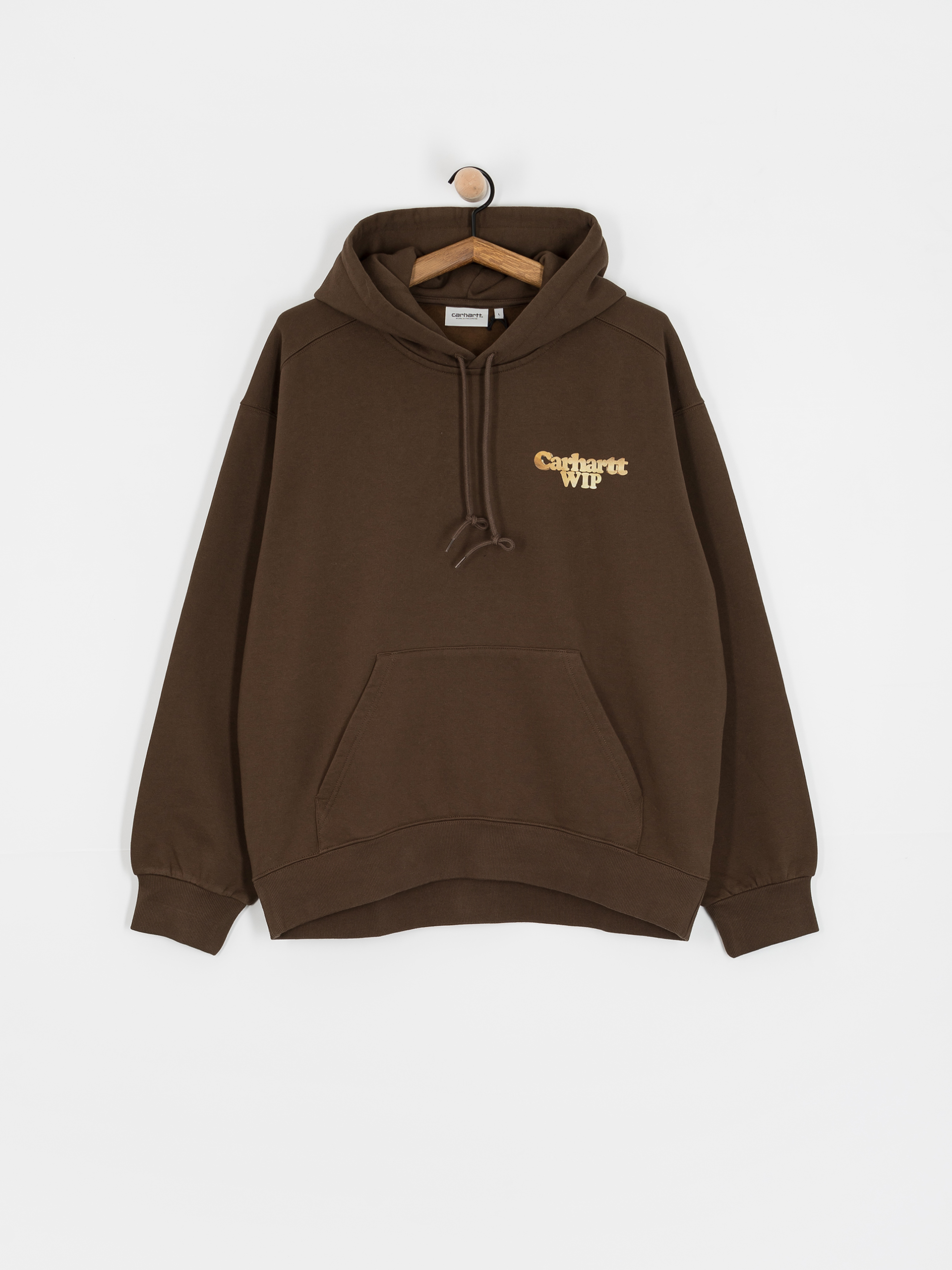 Carhartt WIP Charm Link HD Hoodie - brown (liberica/gold)