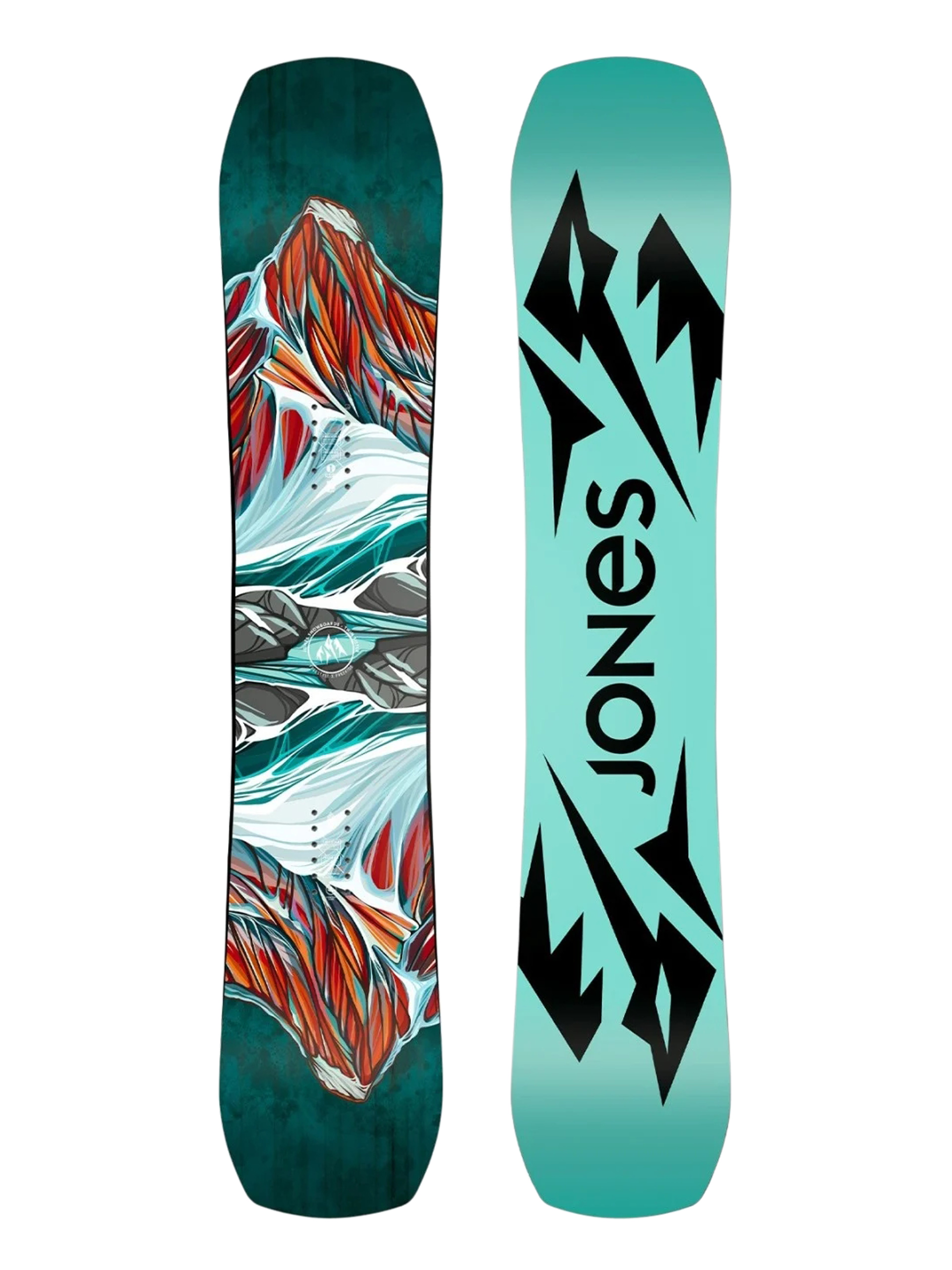 Jones Snowboards Snowboard Twin Sister Wmn - green (mint/black)