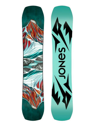 Jones Snowboards Snowboard Twin Sister Wmn (mint/black)