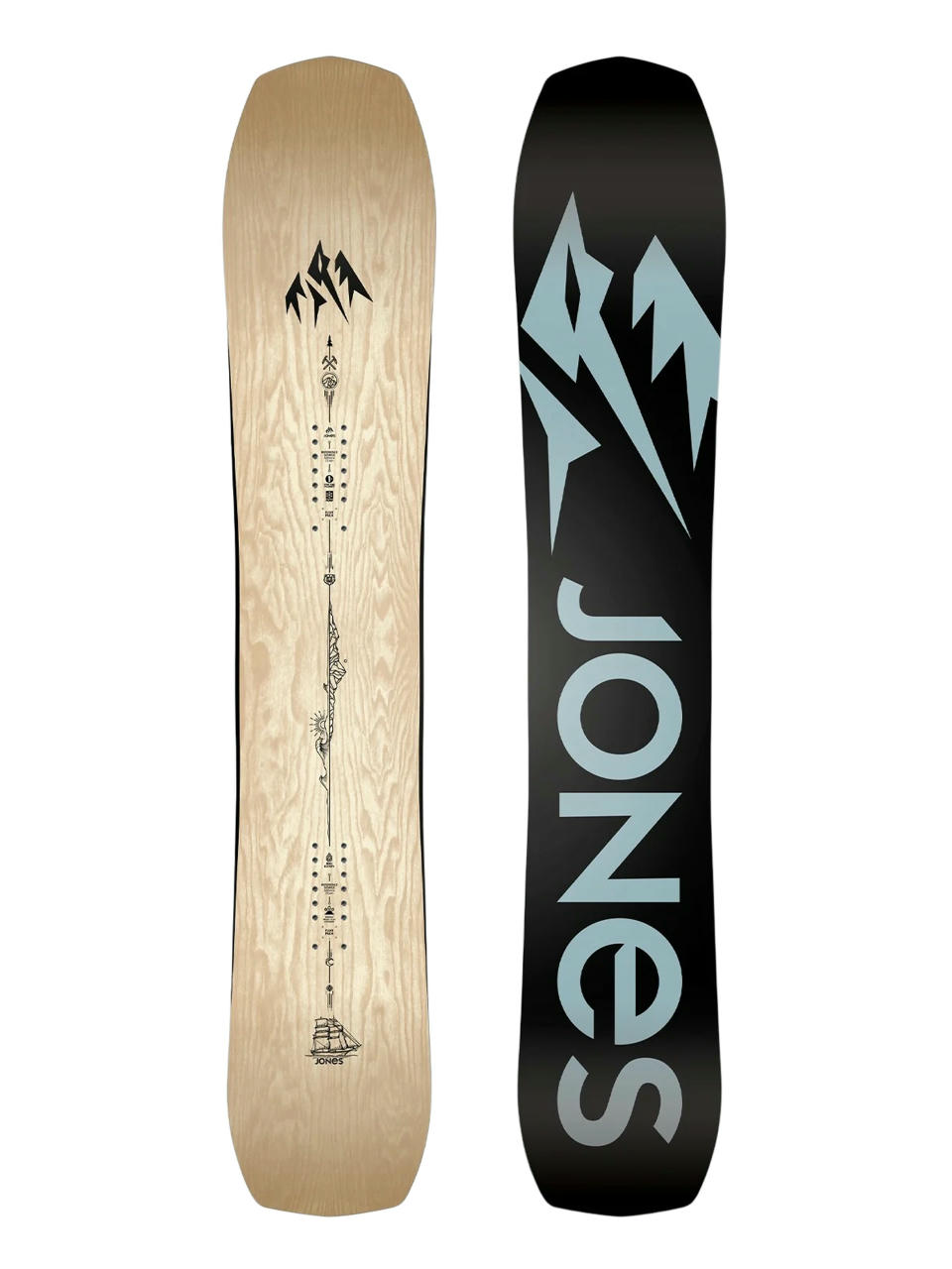 Herren Jones Snowboards Snowboard Flagship (black/blue)