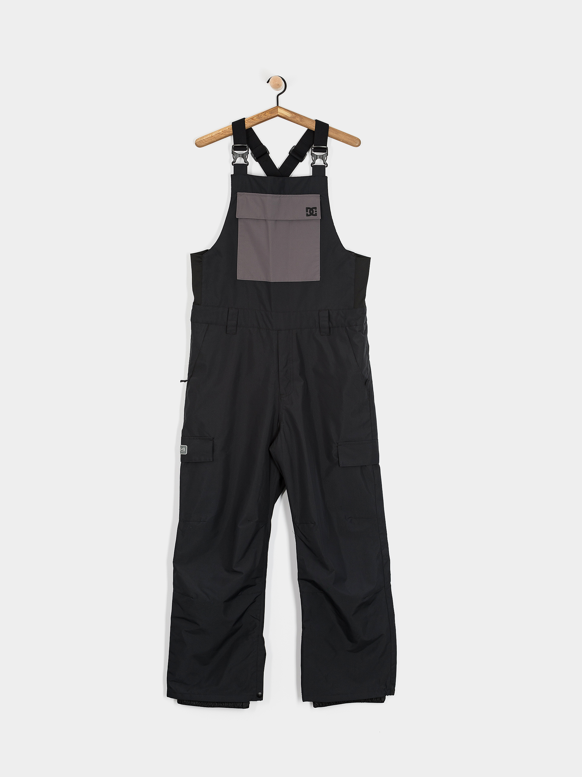 Mens DC Docile Bib Snowboard pants (black)