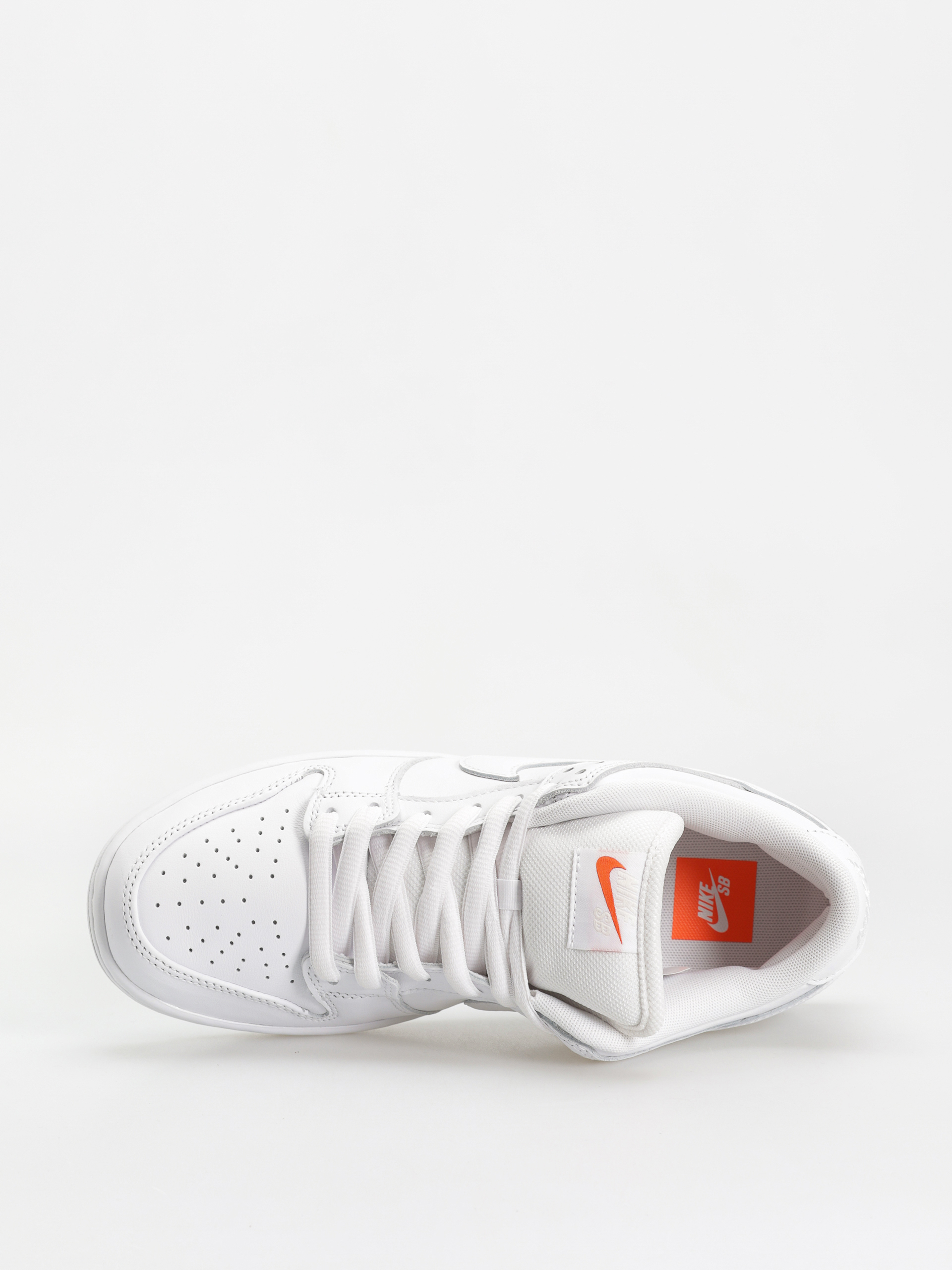 Nike SB Dunk Low Pro Schuhe (white/white white white)