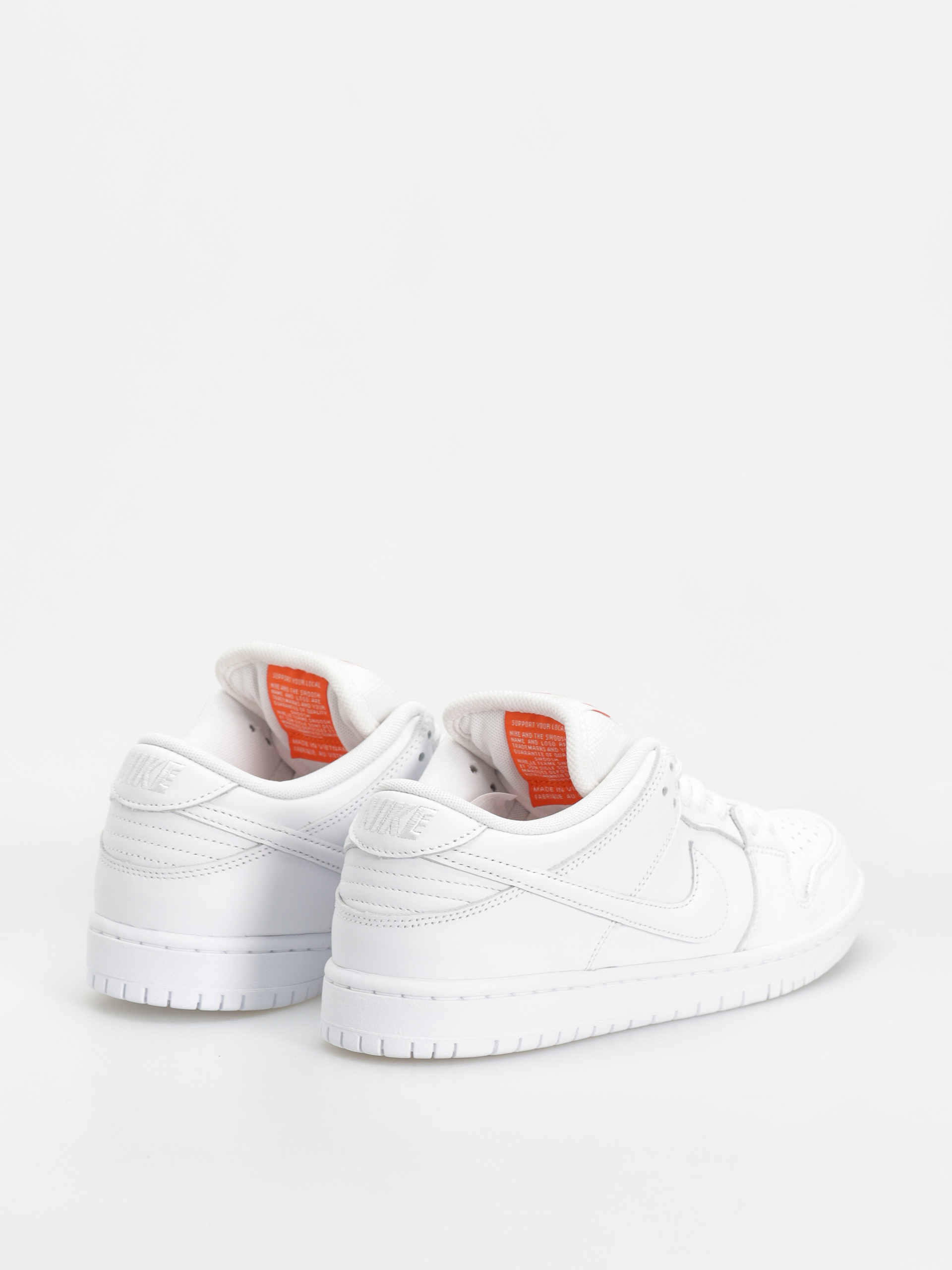 Nike SB Dunk Low Pro Schuhe (white/white white white)