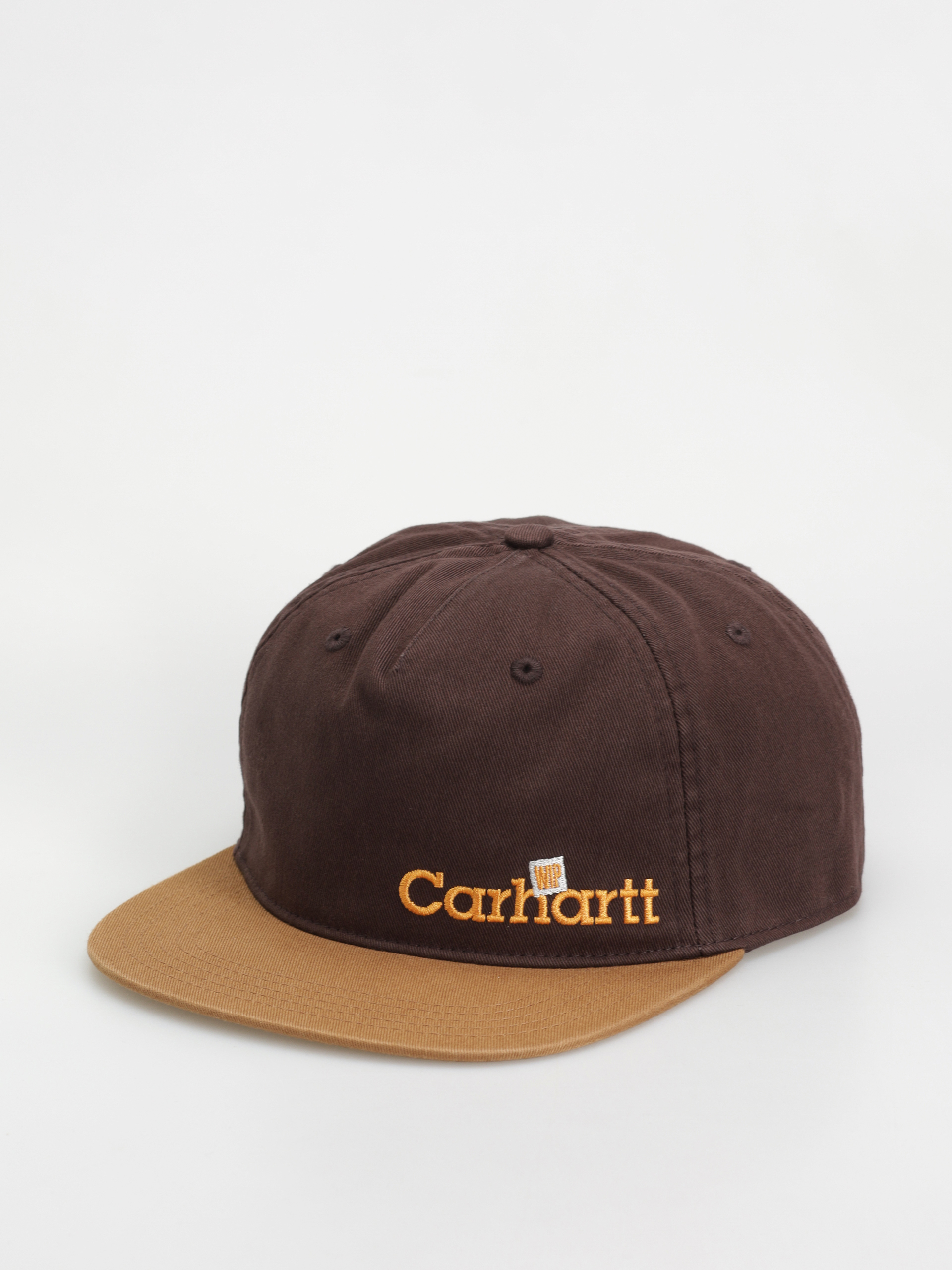 Carhartt WIP Cap Label Script Coach - brown, beige (brown)