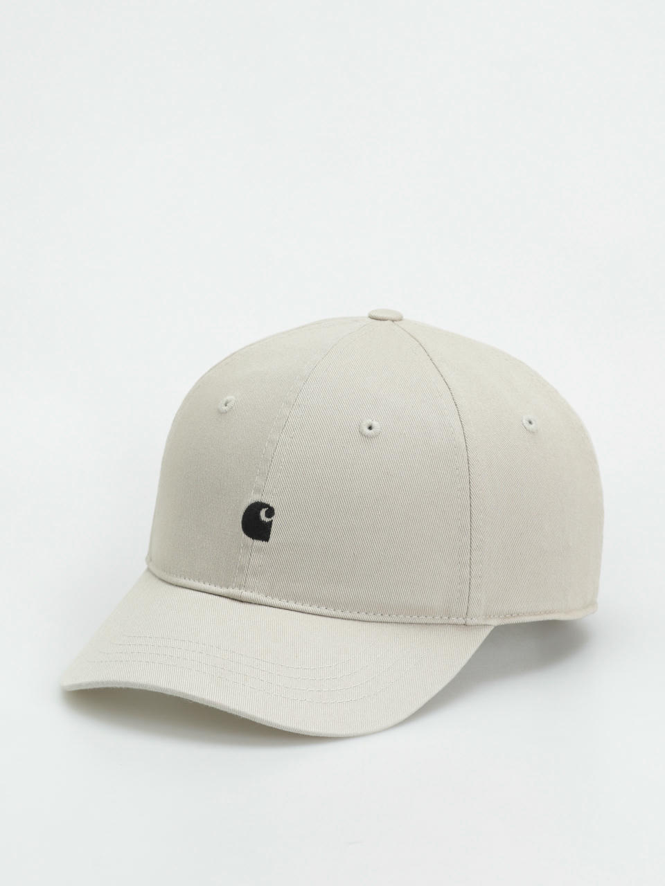 Carhartt WIP Cap Madison Logo (fleur de sel/black)