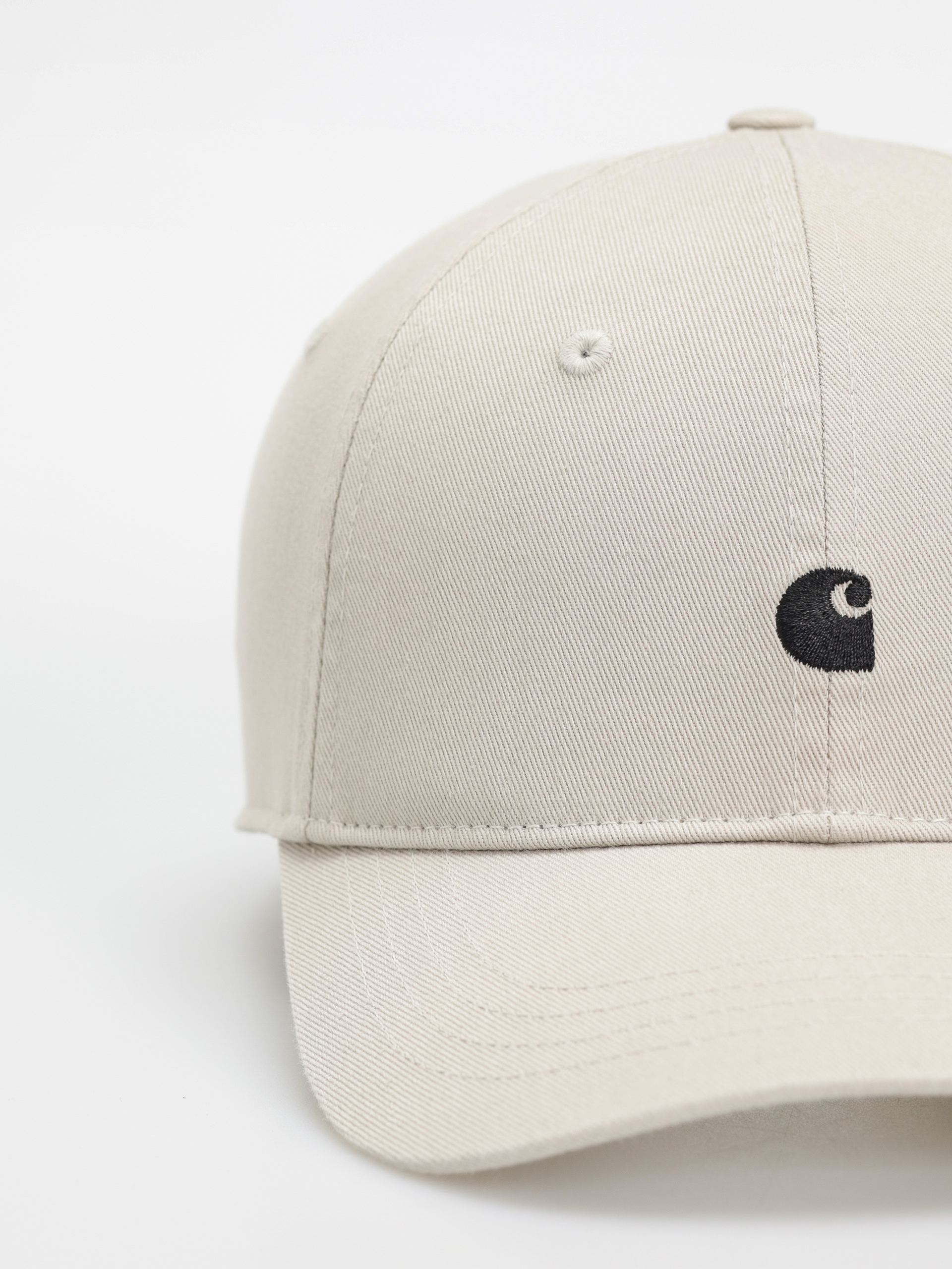 Carhartt WIP Cap Madison Logo (fleur de sel/black)