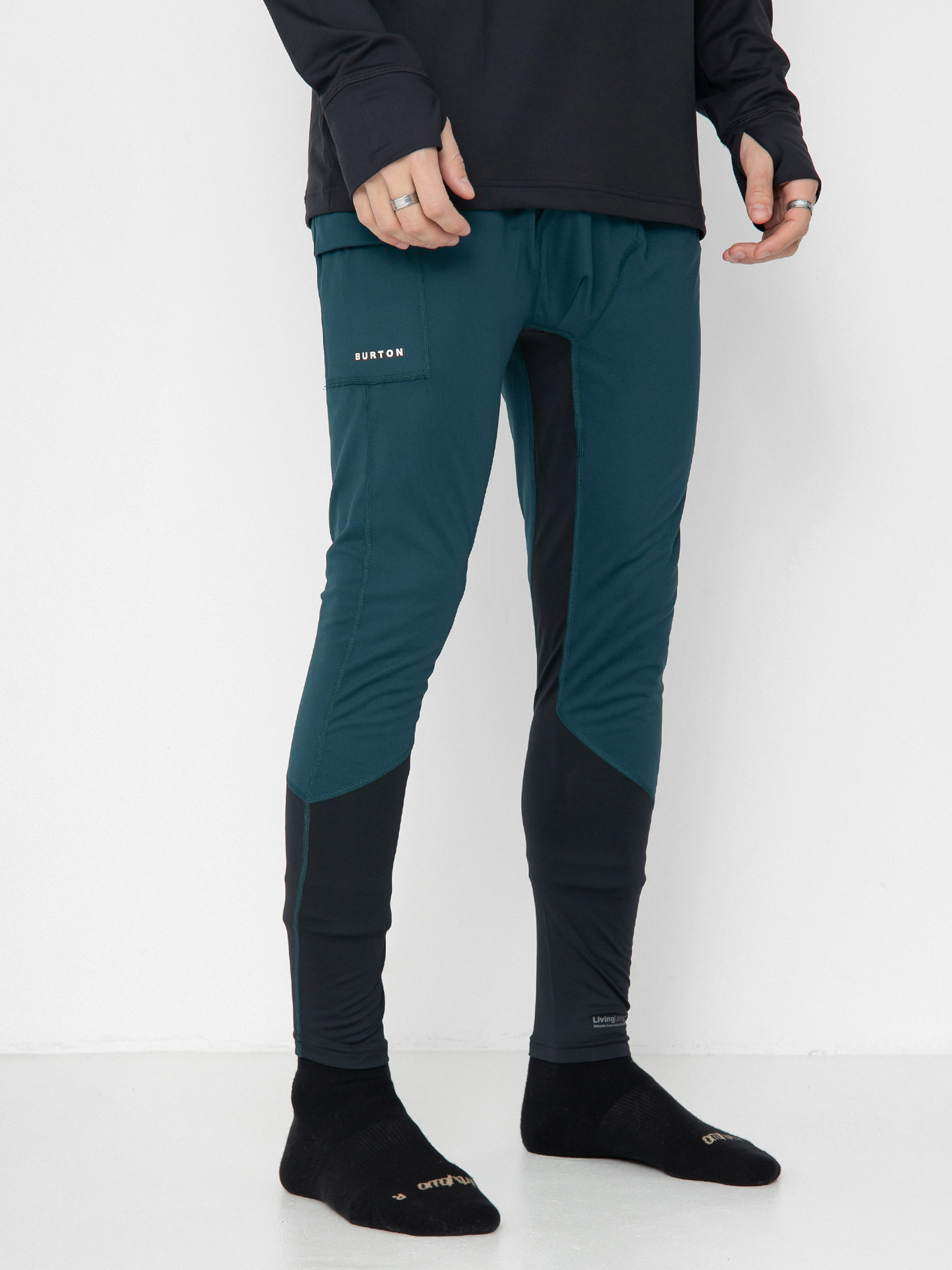 Herren Burton Aktive Leggins Midweight X (deep emerald)