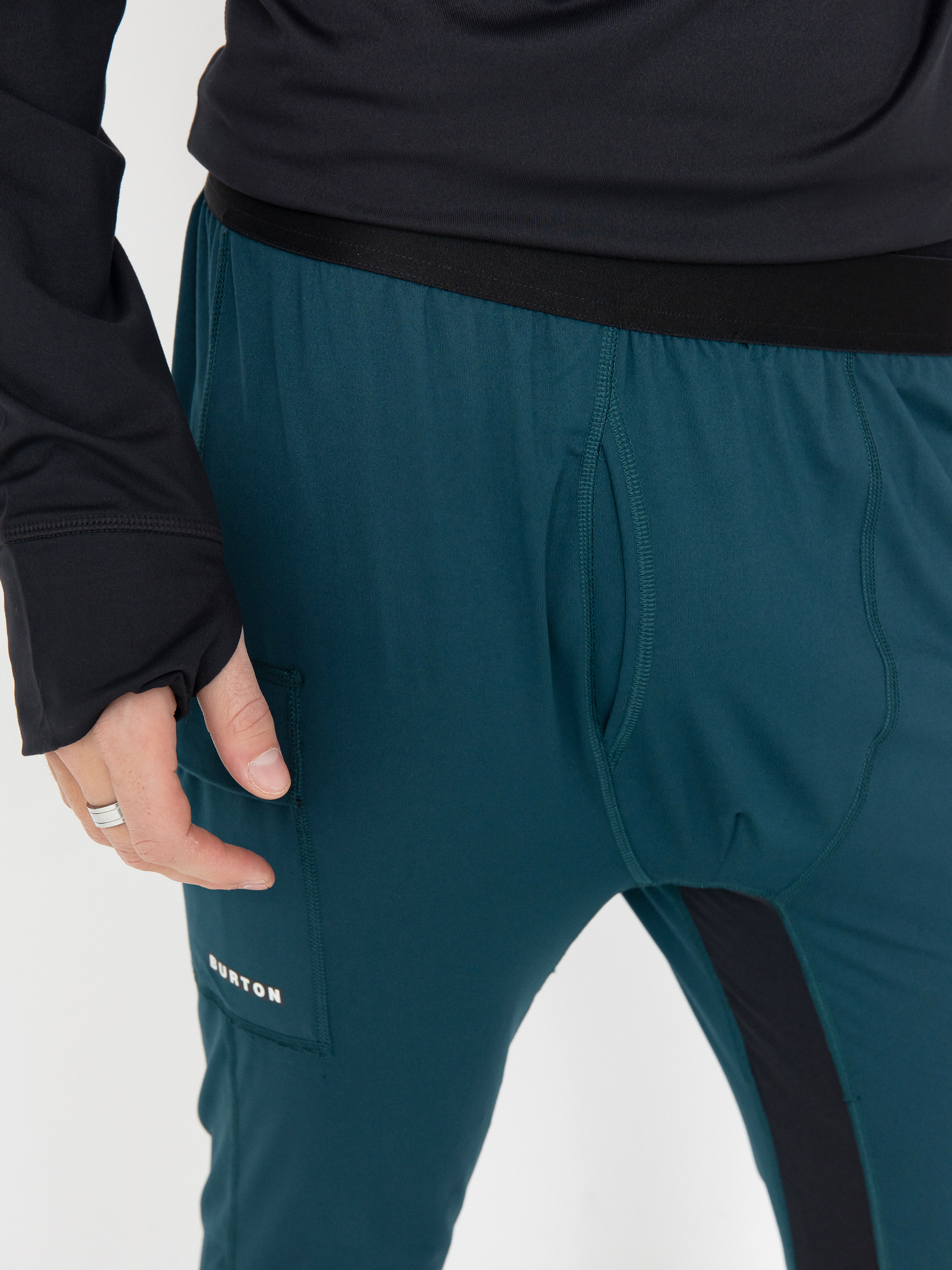 Herren Burton Aktive Leggins Midweight X (deep emerald)
