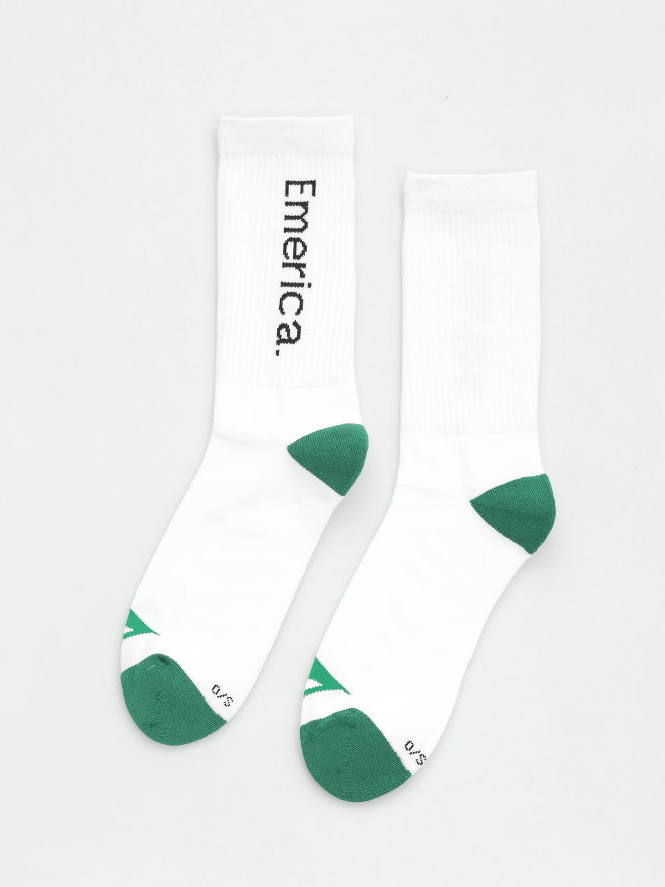 Emerica Socks Emerica Pure Crew (white/green)