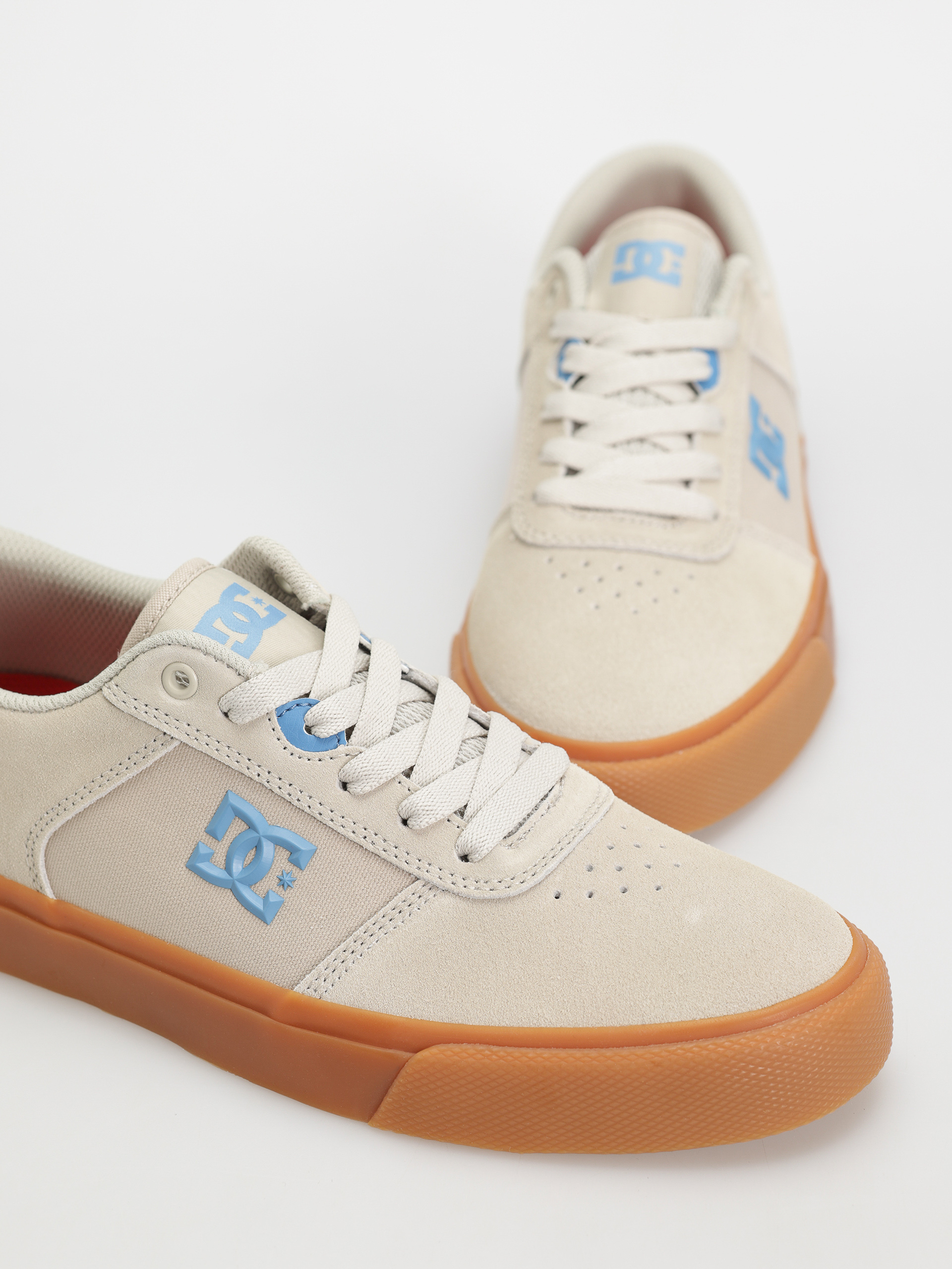DC Teknic S Shoes (white/gum)