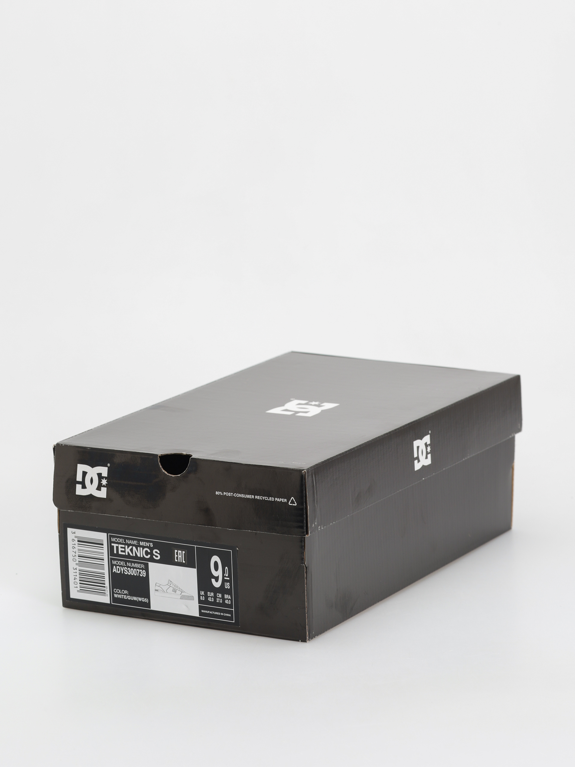 DC Teknic S Shoes (white/gum)