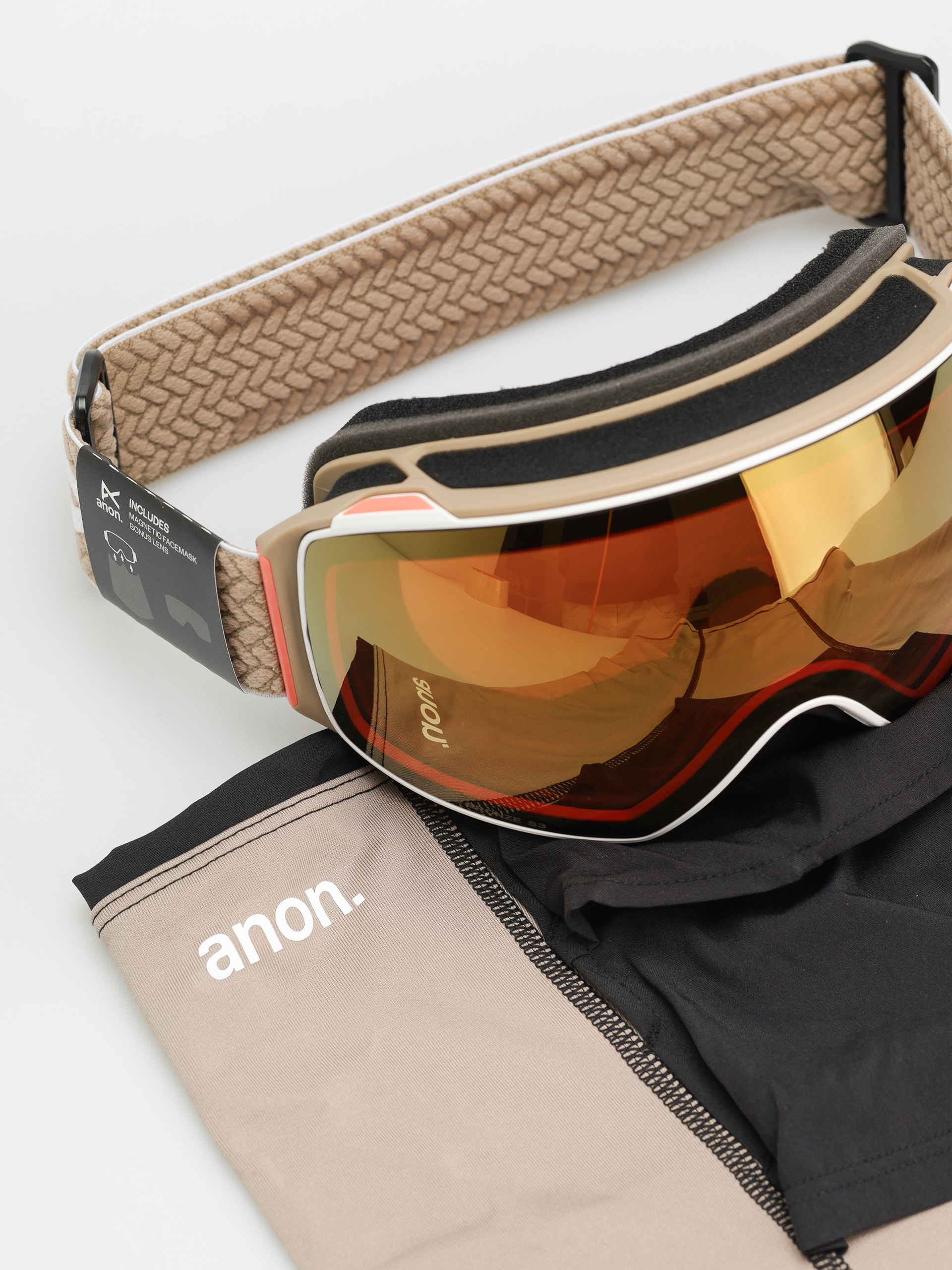 Anon M4 Toric Mfi Goggles (summit taupe/perceive sunny bronze/perceive cloudy burst)