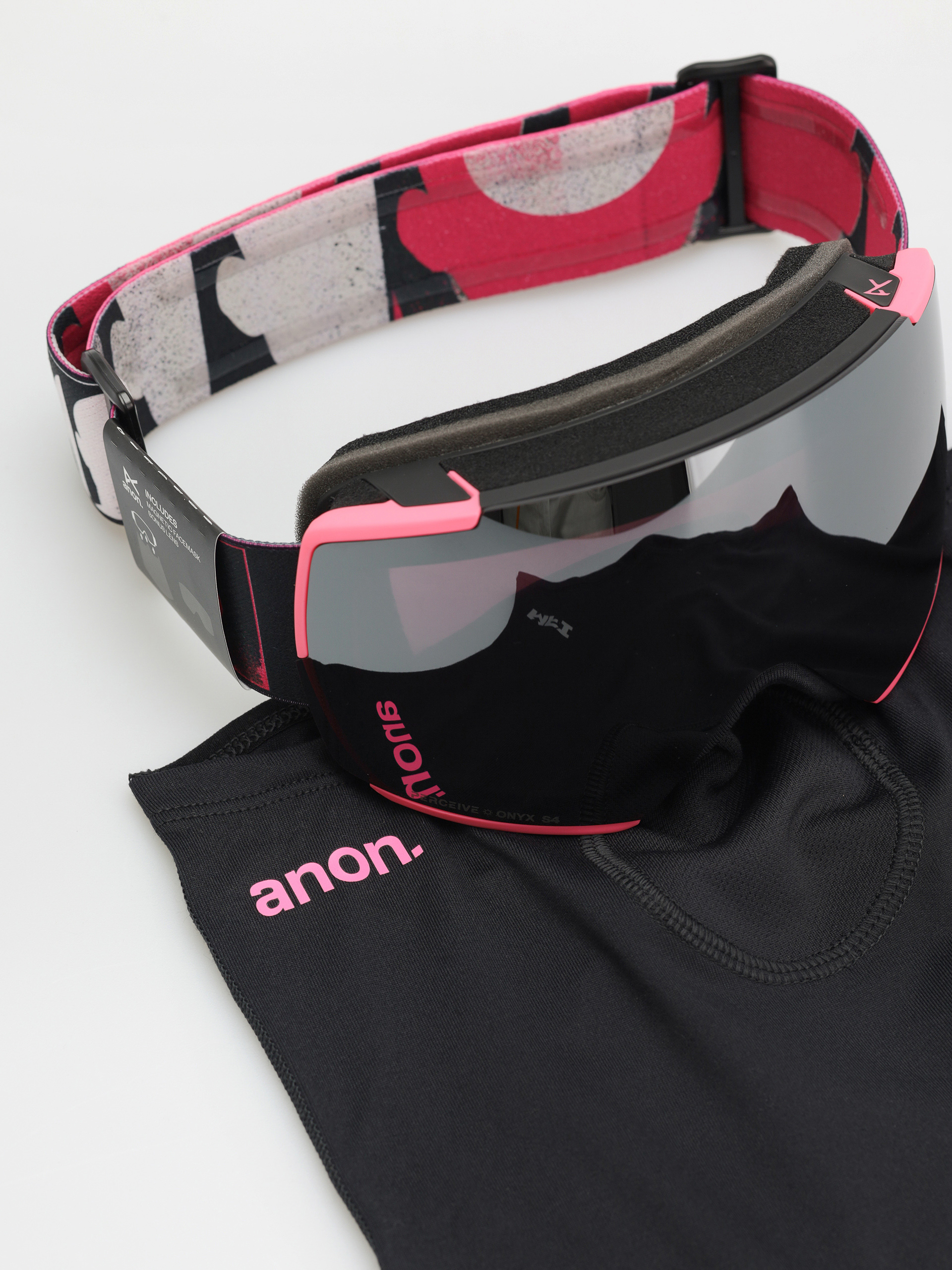 Anon M5 Goggles (portrait/perceive sunny onyx/perceive variable violet)