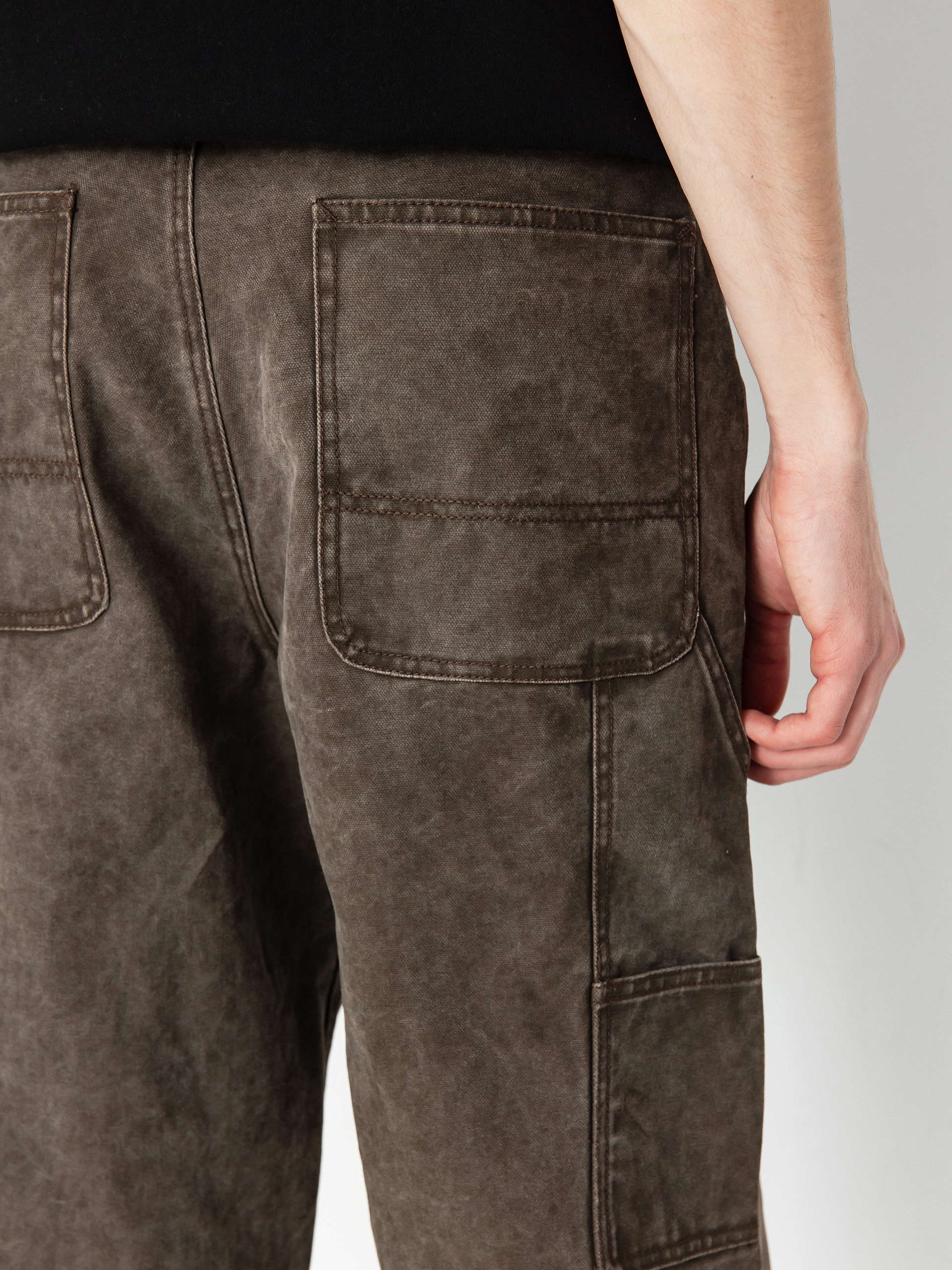 Element Pants Carpenter Canvas - brown (bracken)