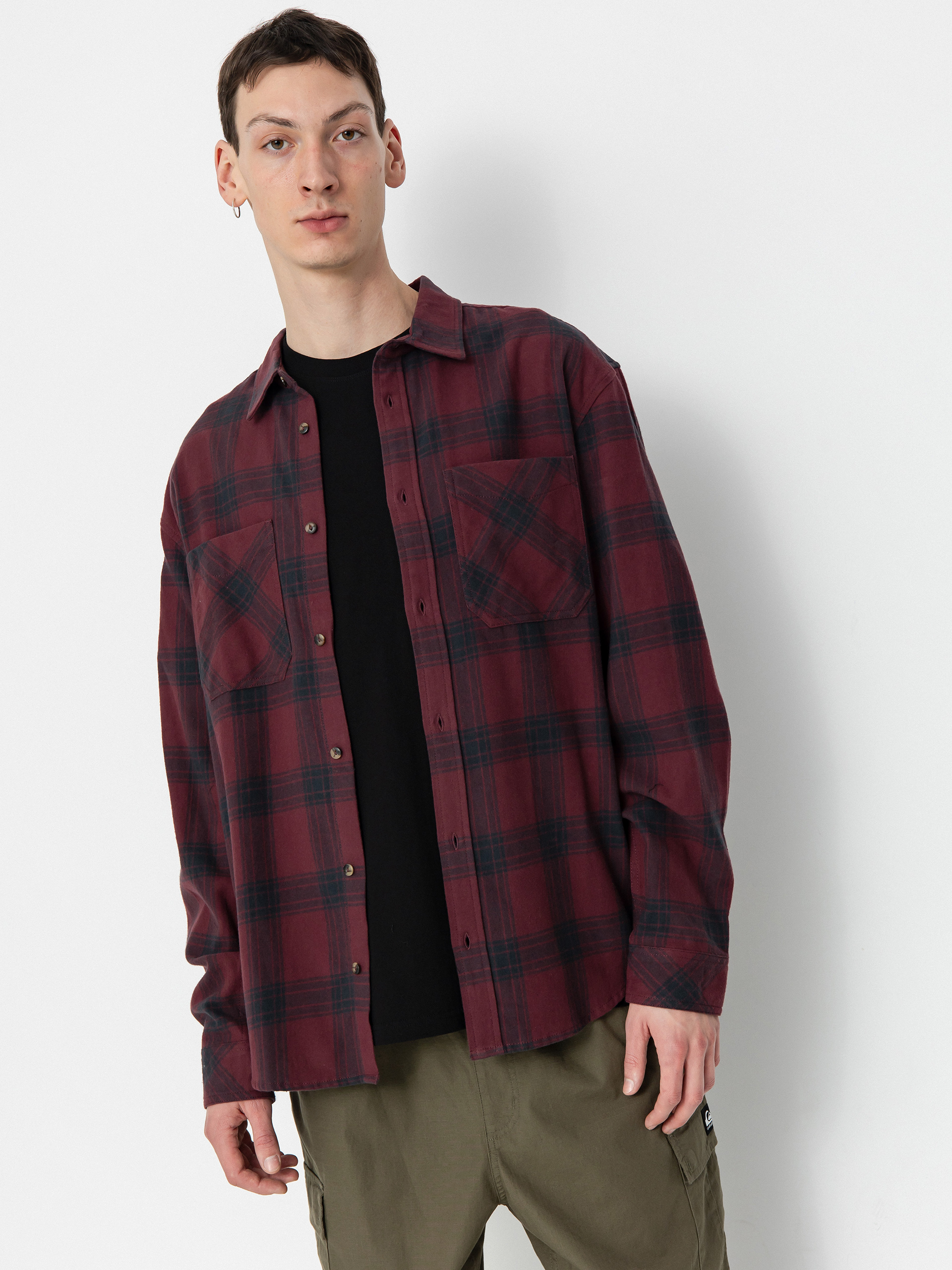 Element Shirt Compass (decadent chocolate plaid)