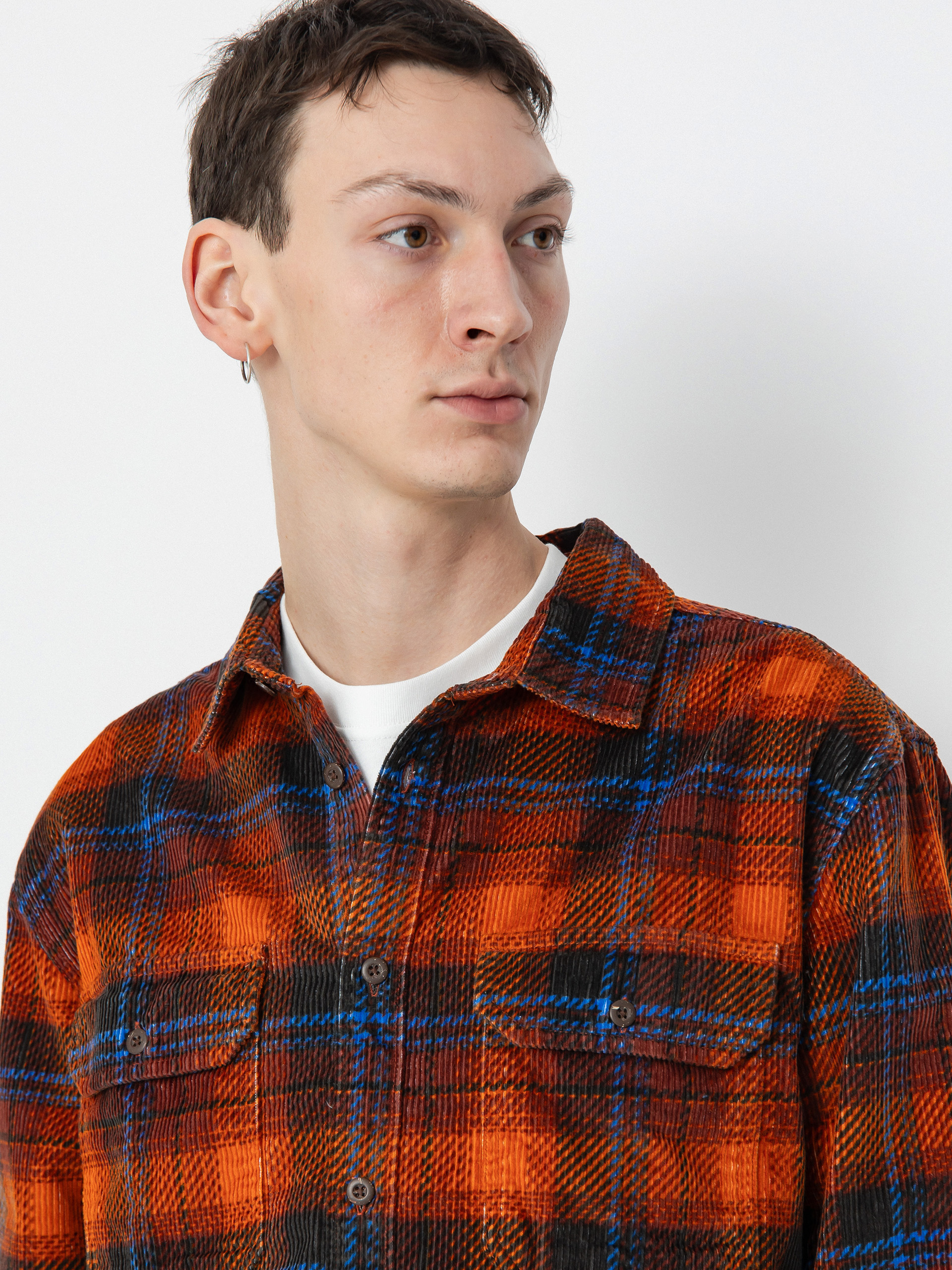 Quiksilver Venture Overshirt Cord Shirt (henna venture os cord)