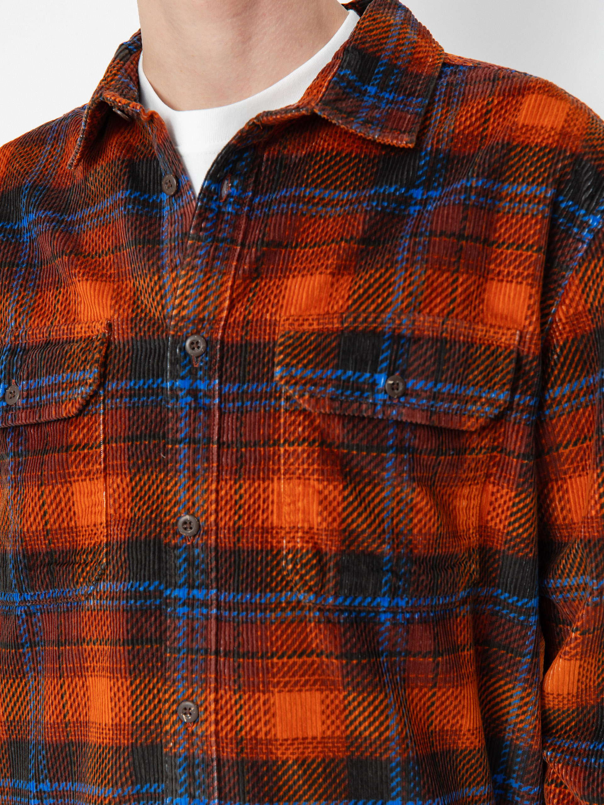 Quiksilver Venture Overshirt Cord Shirt (henna venture os cord)