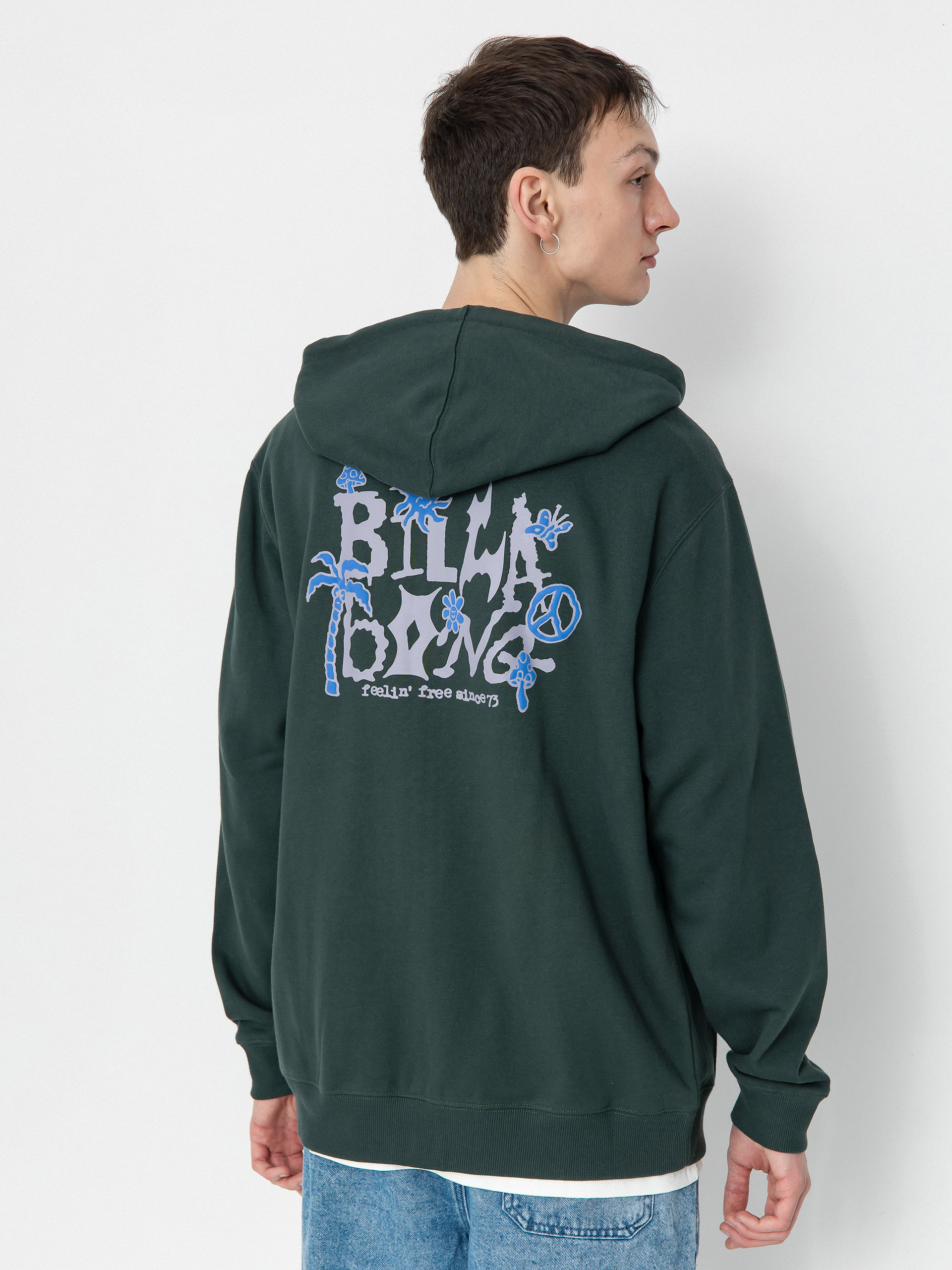 Billabong Hoodie Short Sands ZHD (forest green)