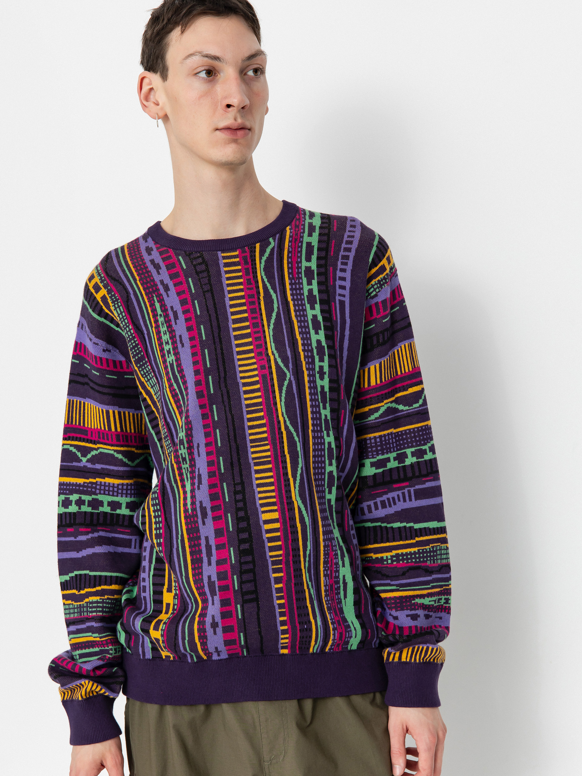 Iriedaily Theodore Knit Sweater - violet (deep purple)