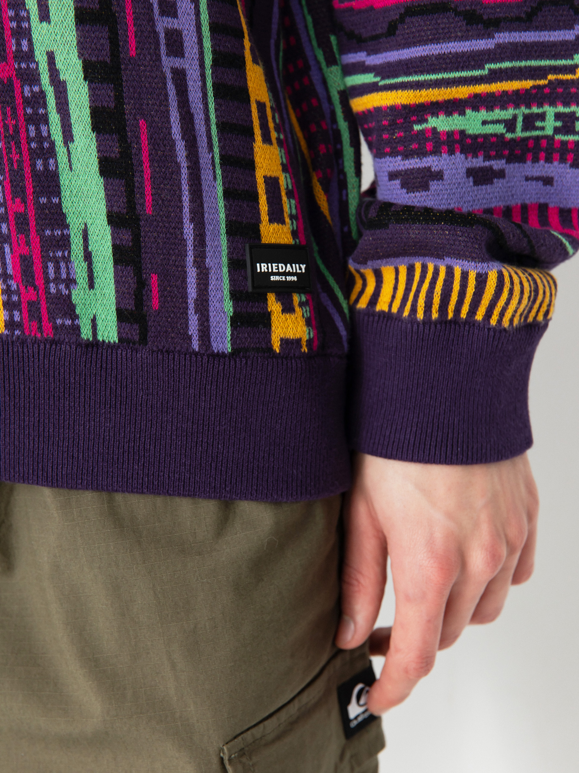 Iriedaily Theodore Knit Sweater (deep purple)