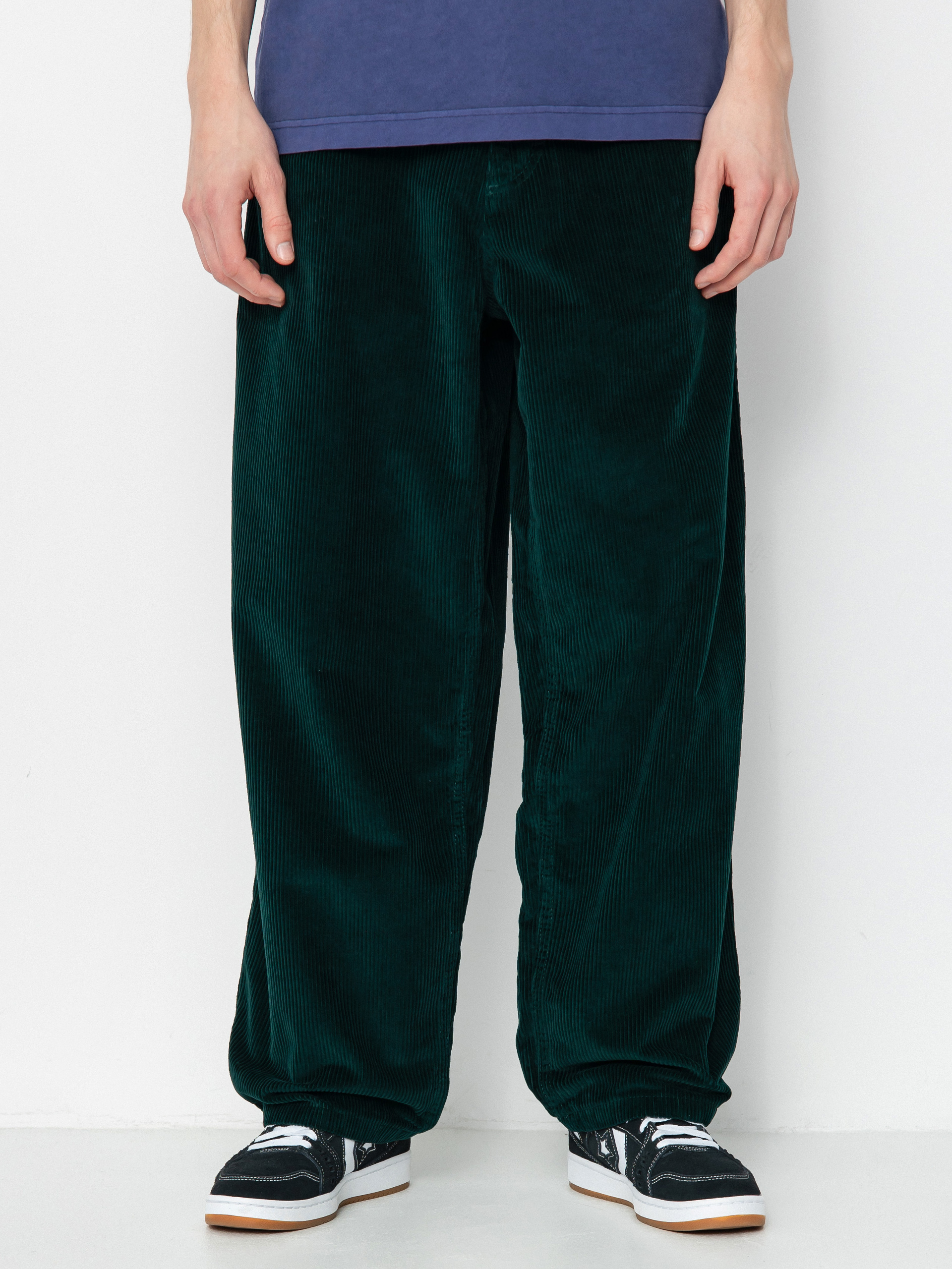 Polar Skate Pants Big Boy Cord (dark emerald)