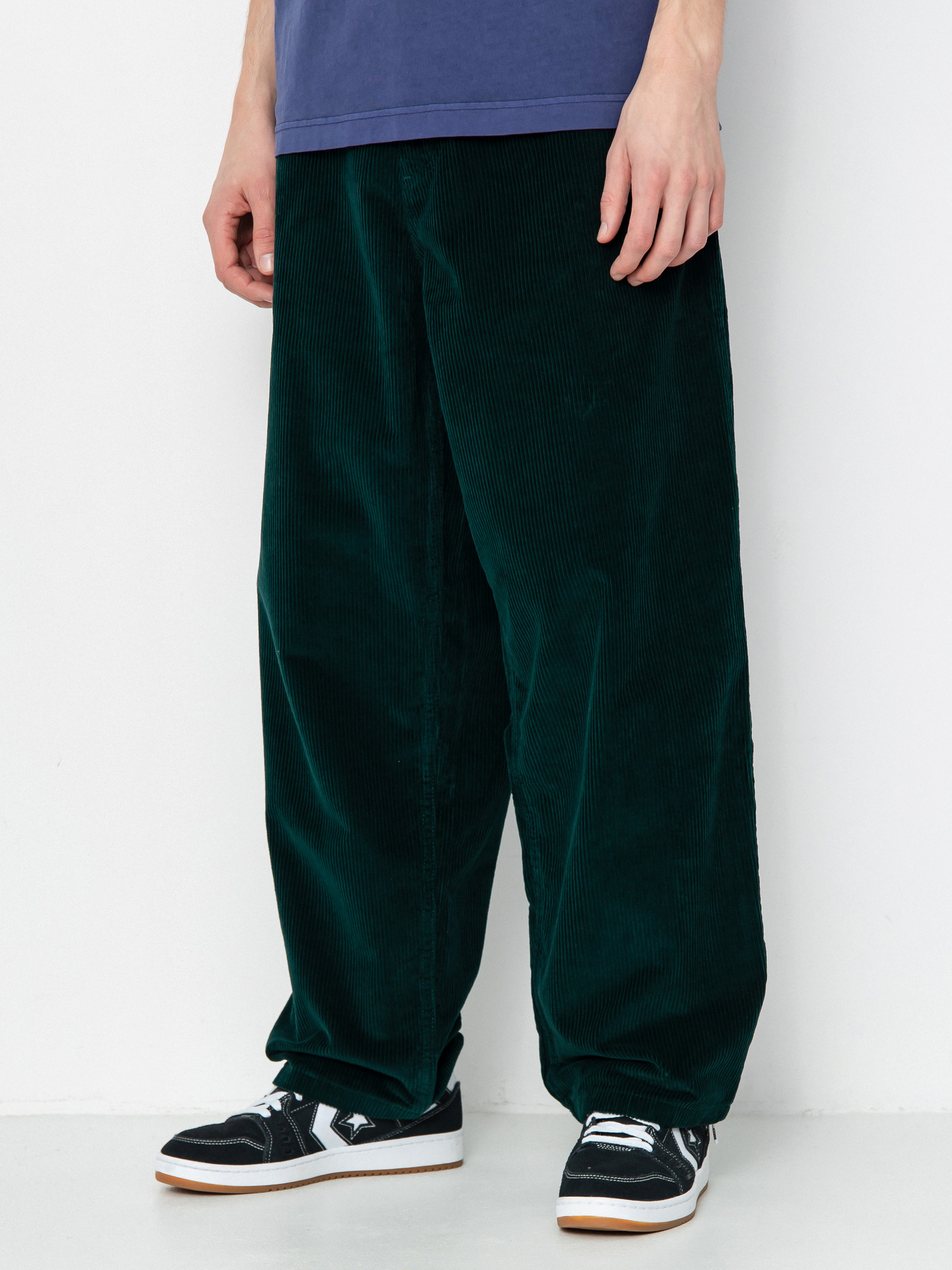 Polar Skate Pants Big Boy Cord - green (dark emerald)