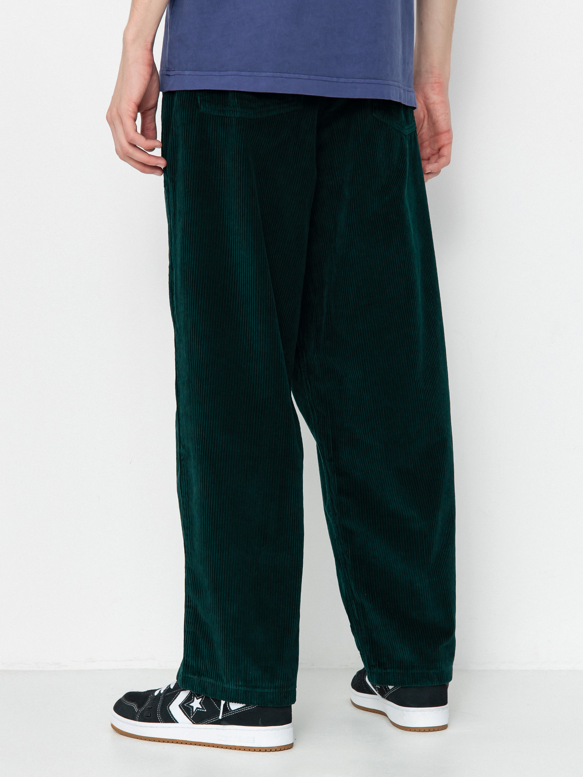 Polar Skate Pants Big Boy Cord (dark emerald)