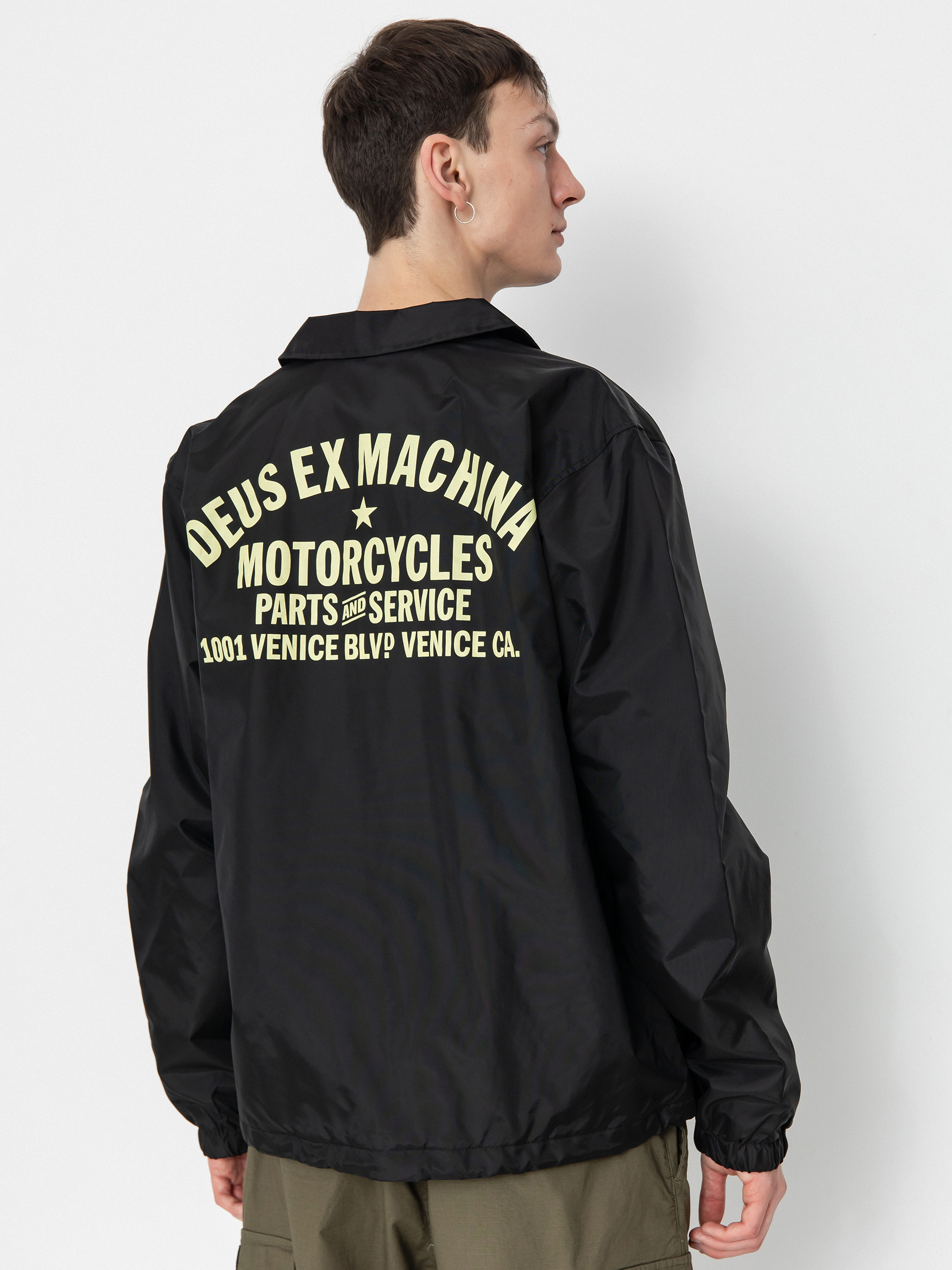 Deus Ex Machina Jacke Venice Coach (black)