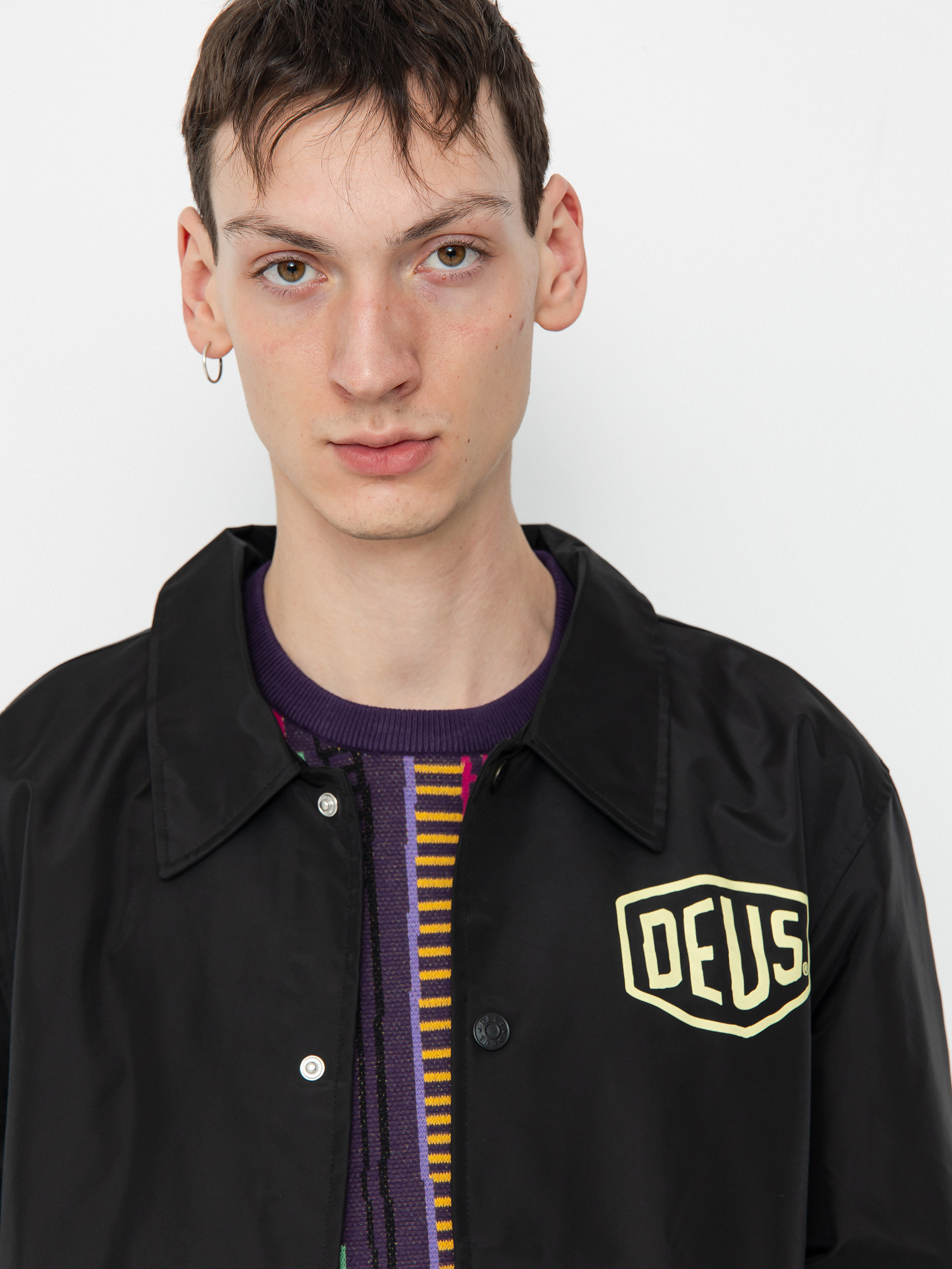Deus Ex Machina Jacket Venice Coach (black)