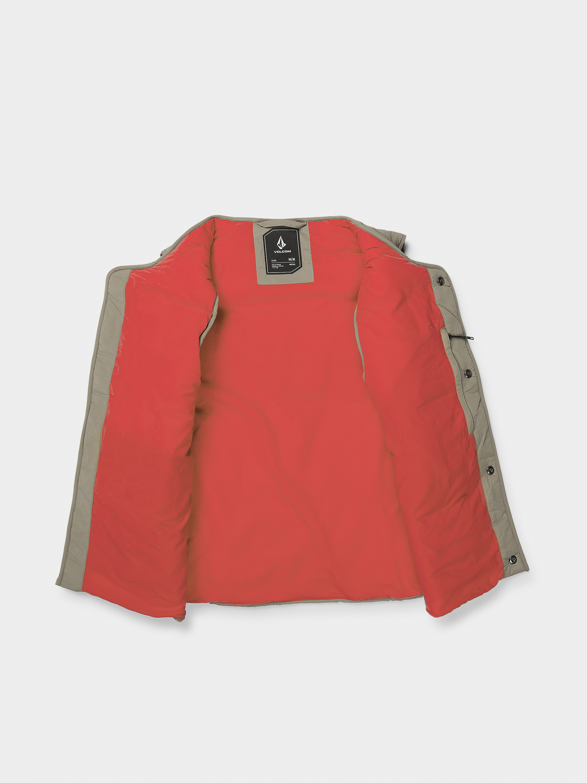 Volcom Vest Layered Up Vest (chestnut brown)