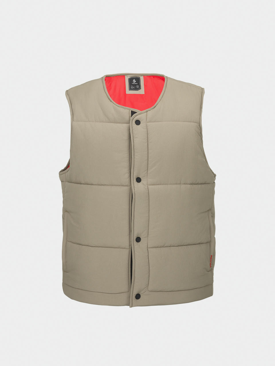 Volcom Vest Layered Up Vest (chestnut brown)